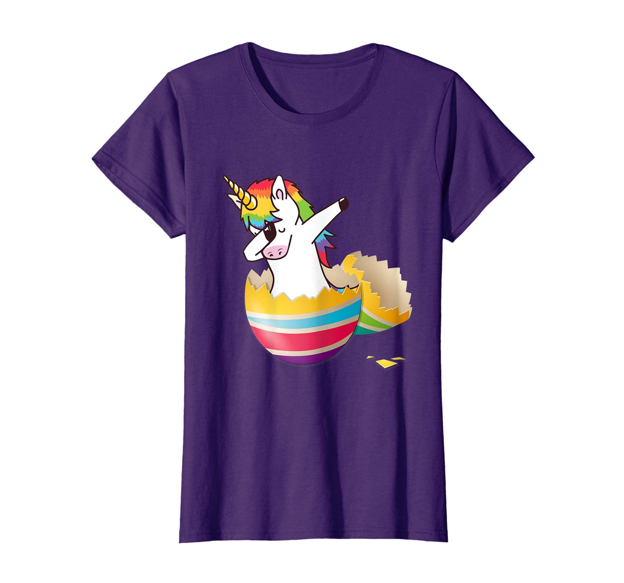Unicorn Dabbing Easter Eggs Easter Day Shirt