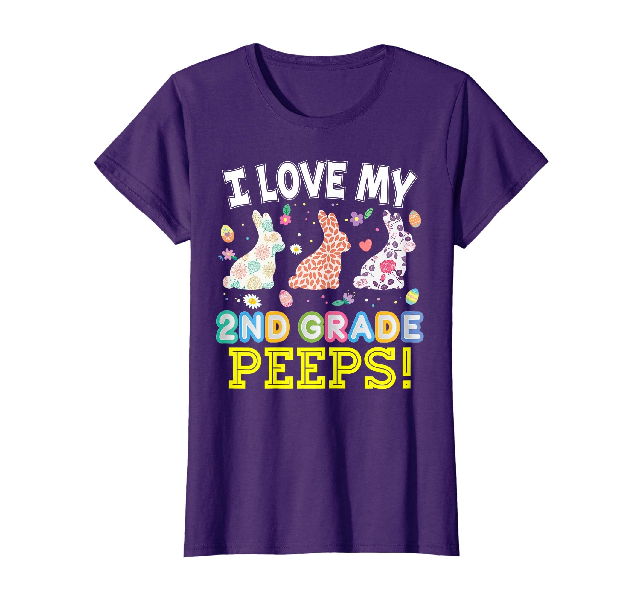 I Love My 2nd Grade Peeps Second Easter Bunnies T-Shirt