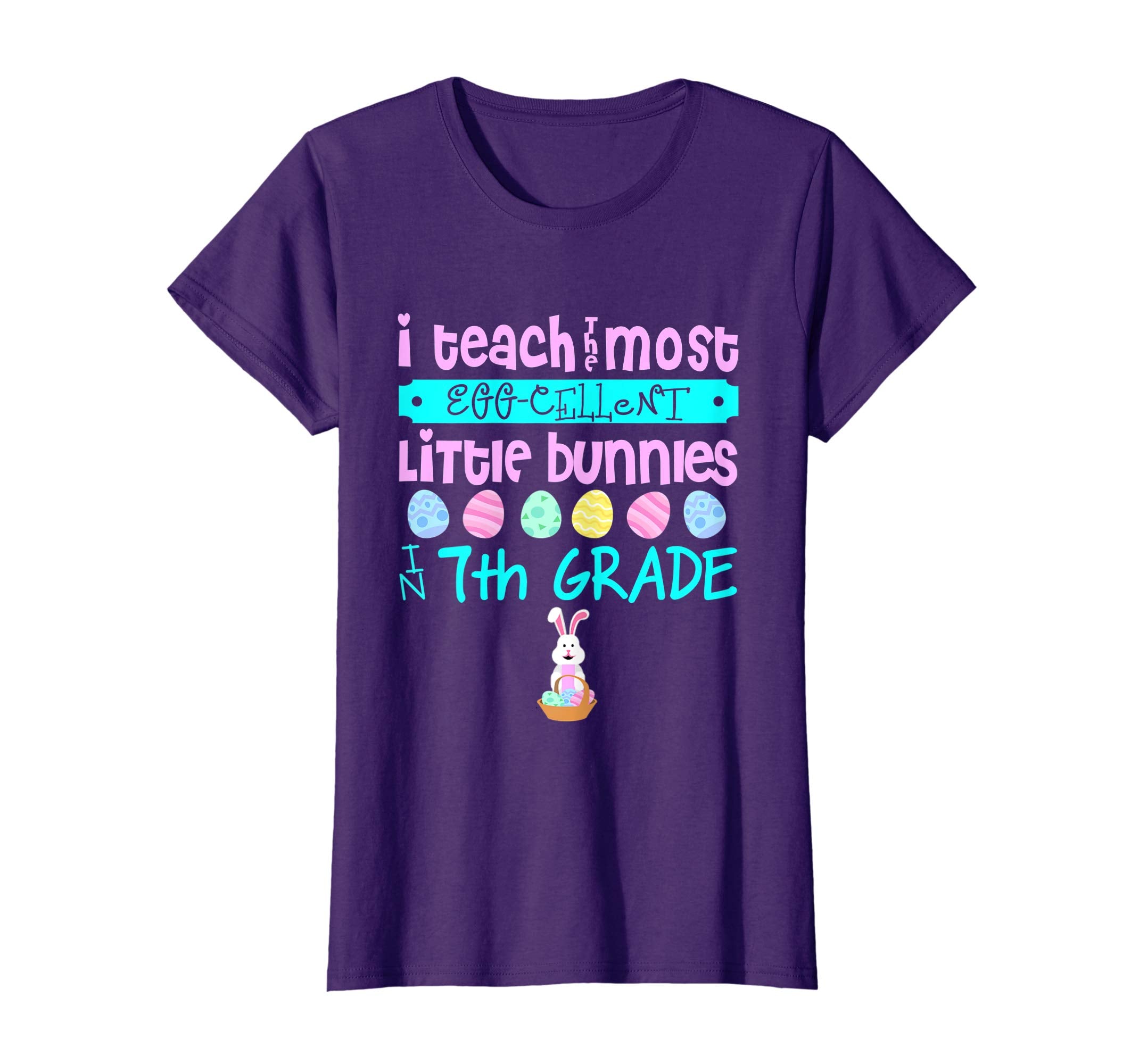 Easter Egg Shirt - 7th Grade Teachers Bunny Gift