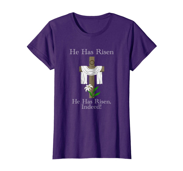 He Is Risen Indeed Traditional Easter Resurrection T-Shirt