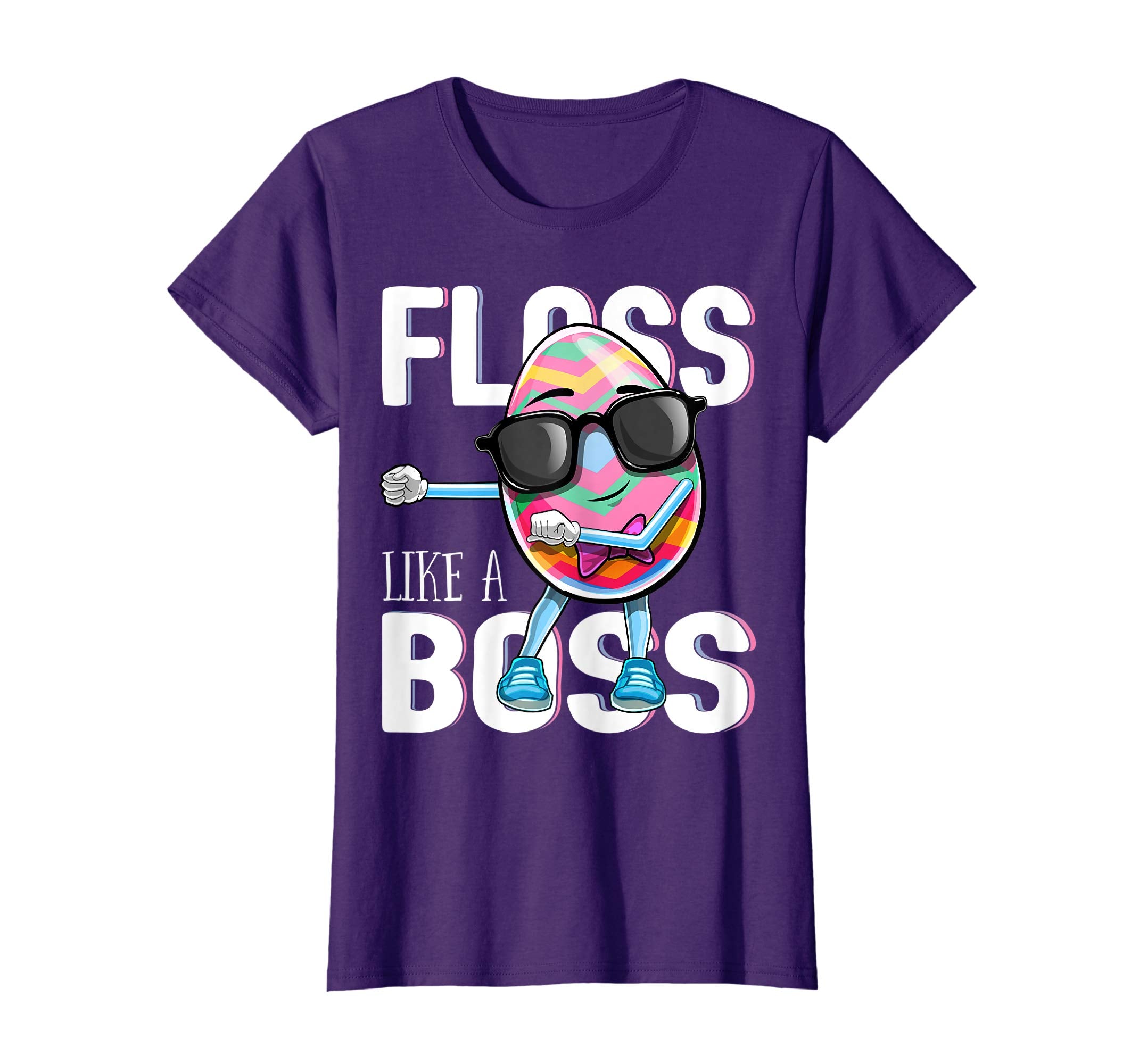 Floss Like a Boss Flossing Easter Egg Shirt Kids Easter Gift