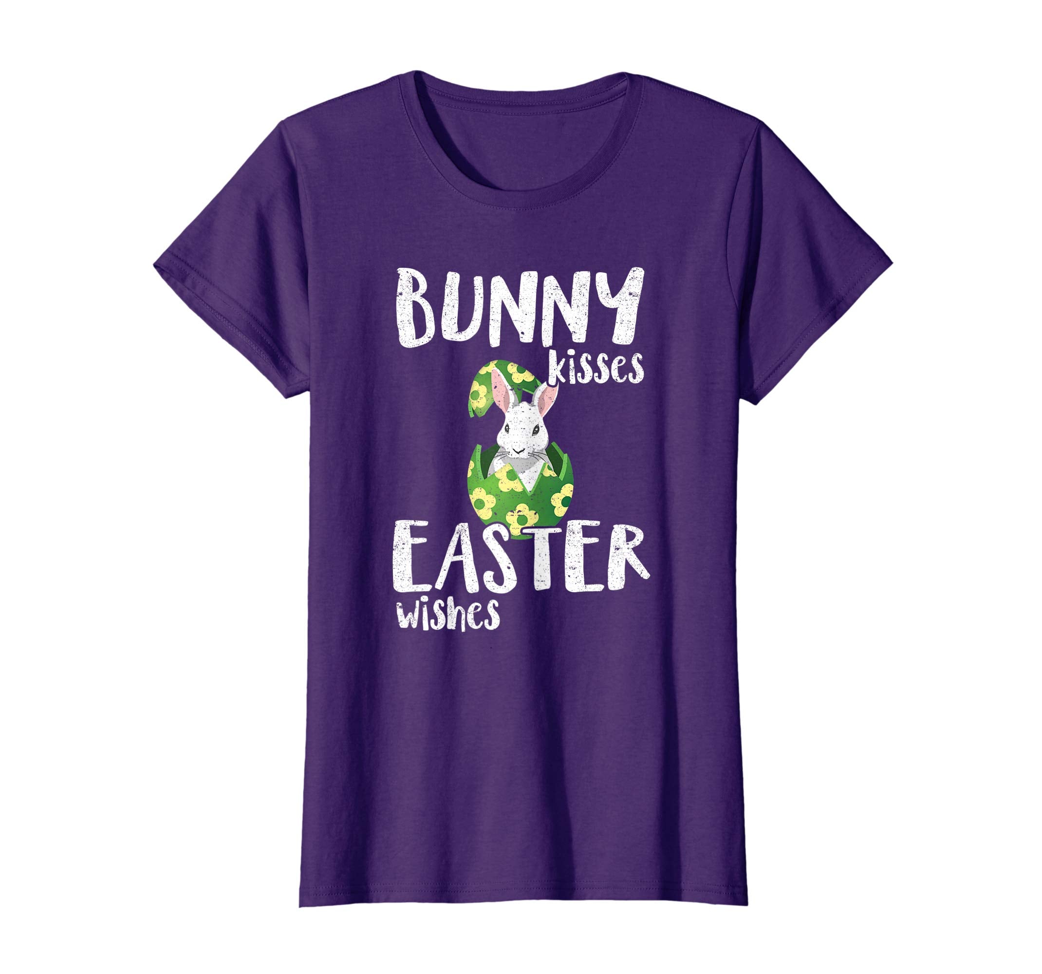 Easter Shirt For Kids Bunny Kisses Easter Wishes