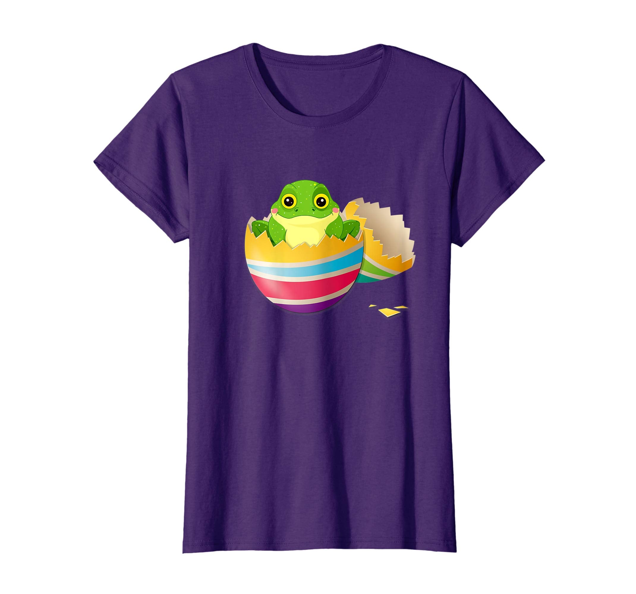Baby Frog Hatching From Easter Egg Easter Day Shirt