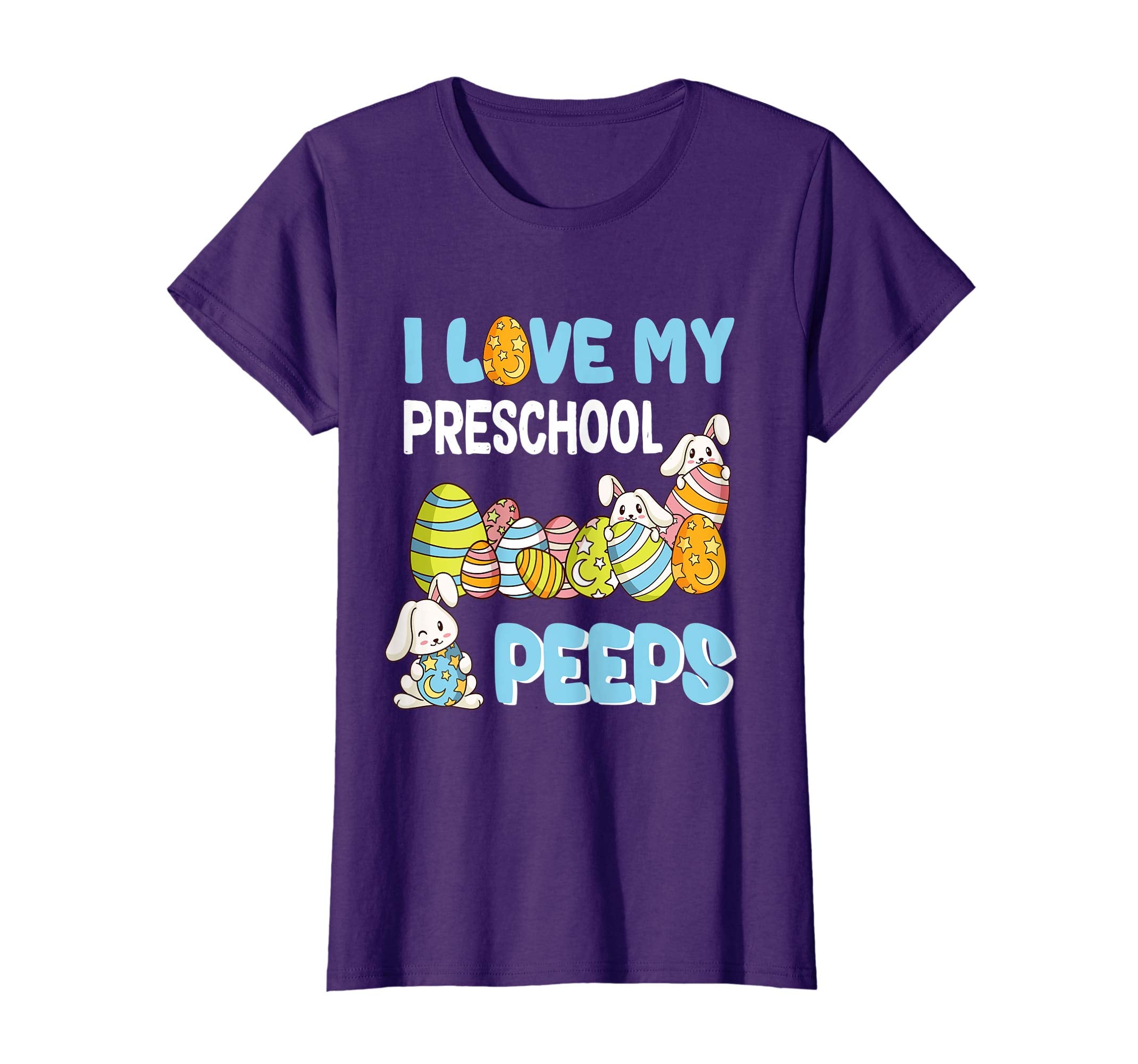 I Love My Preschool Peeps T-Shirt Easter Day Gift