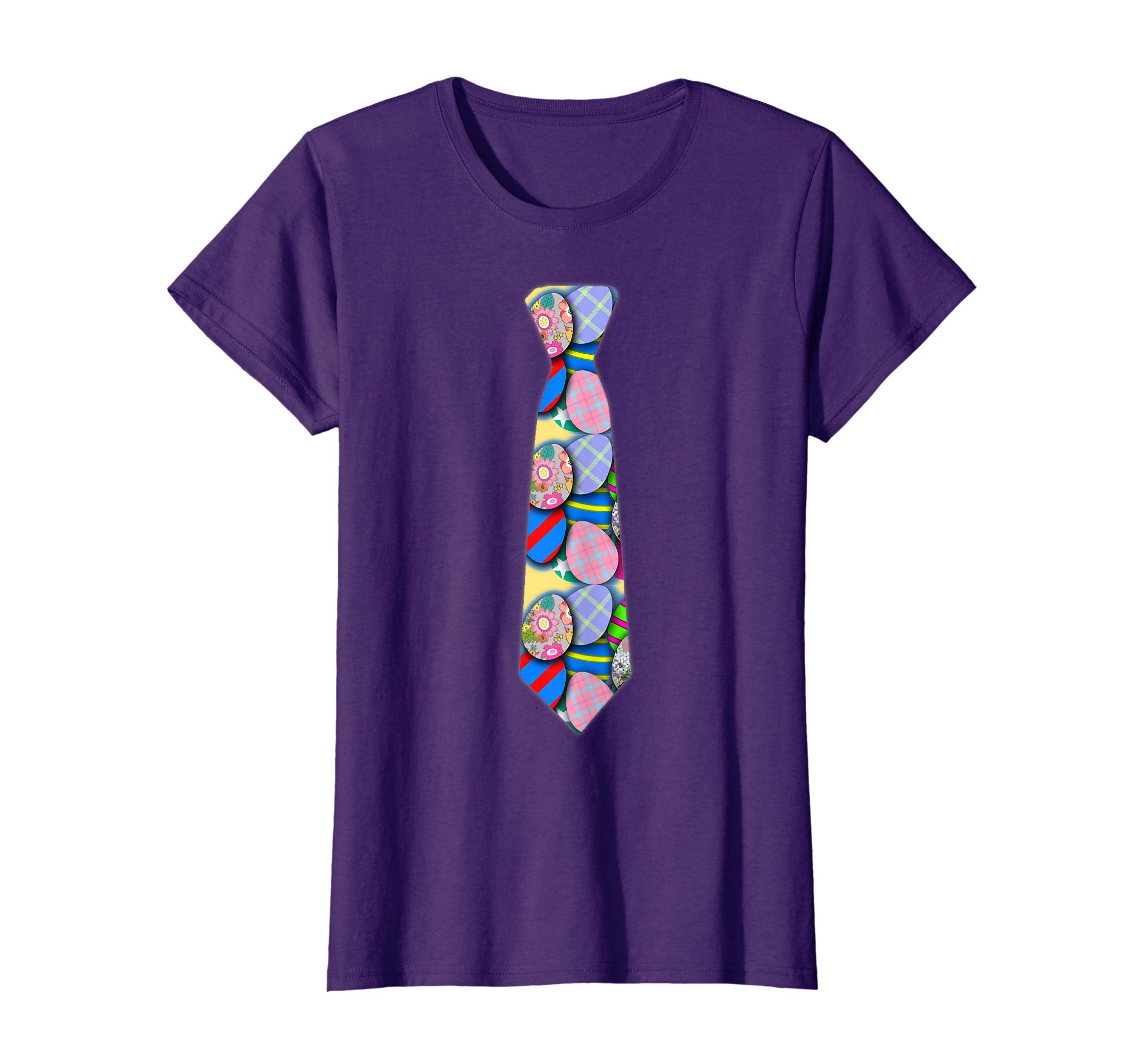 Easter Egg Tie Tshirt for Easter Sunday