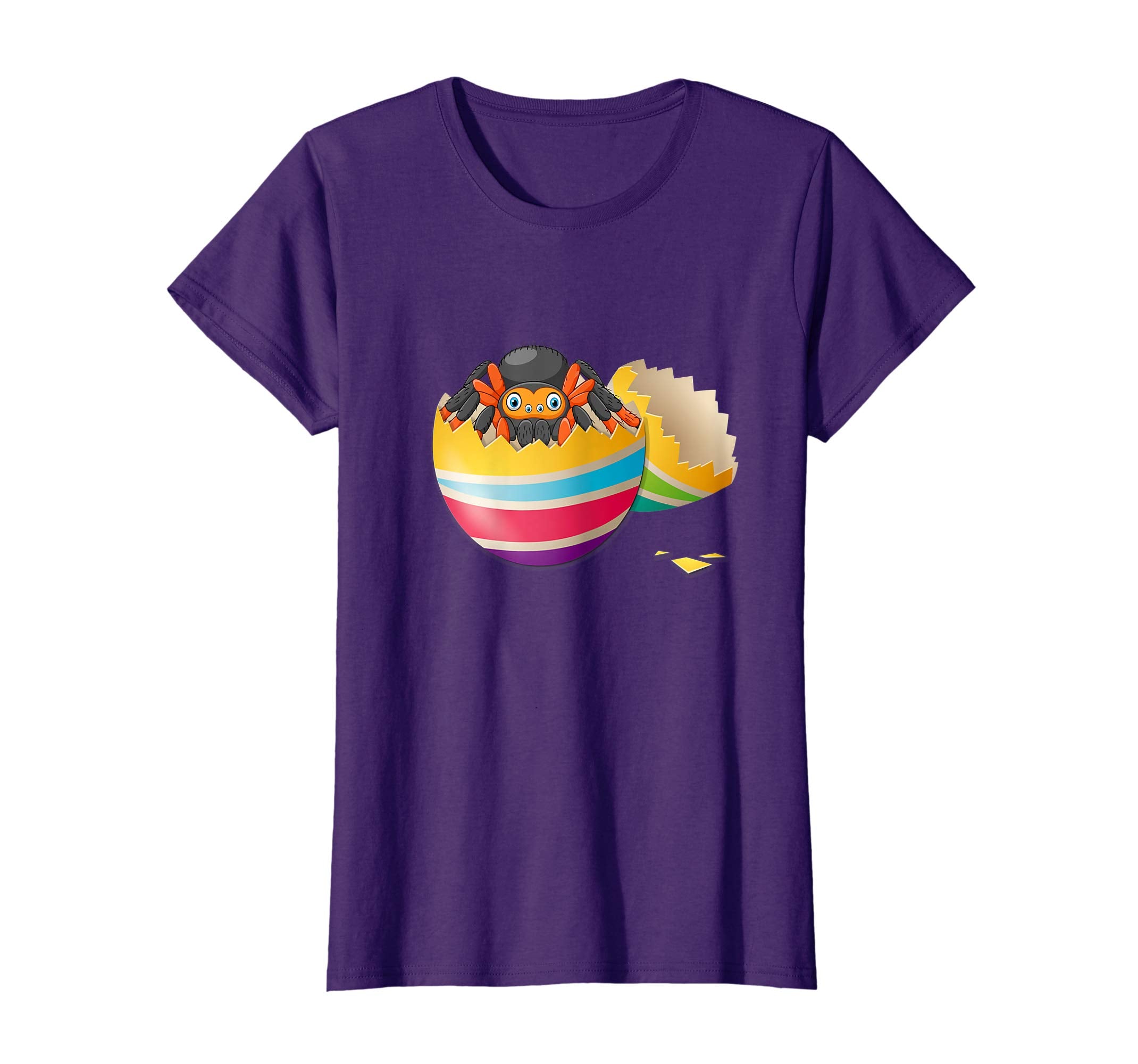 Baby Spider Hatching From Easter Egg Easter Day Shirt