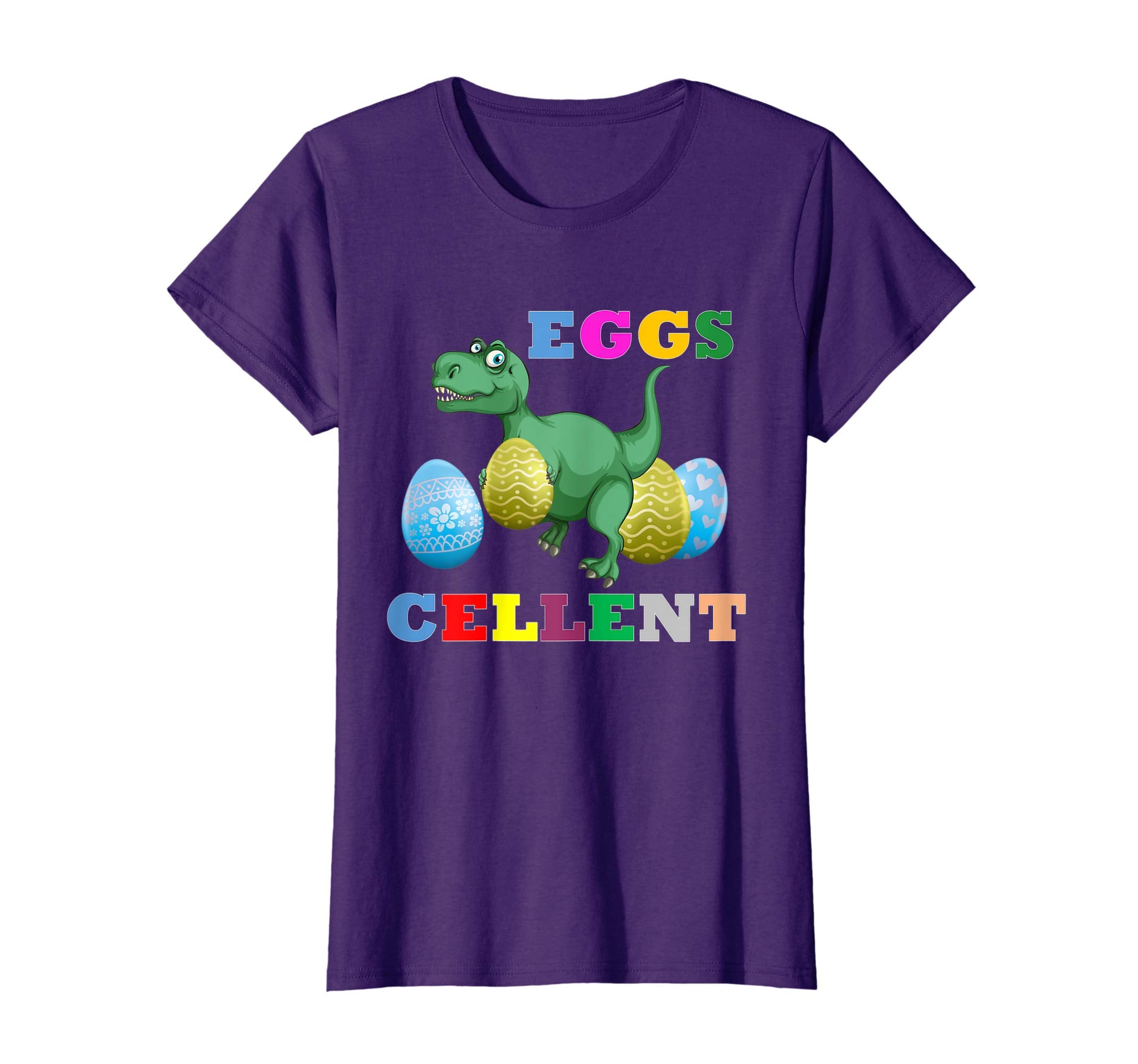 Easter T-Rex Shirt For Kids Cute Easter Dinosaur Eggs Shirt