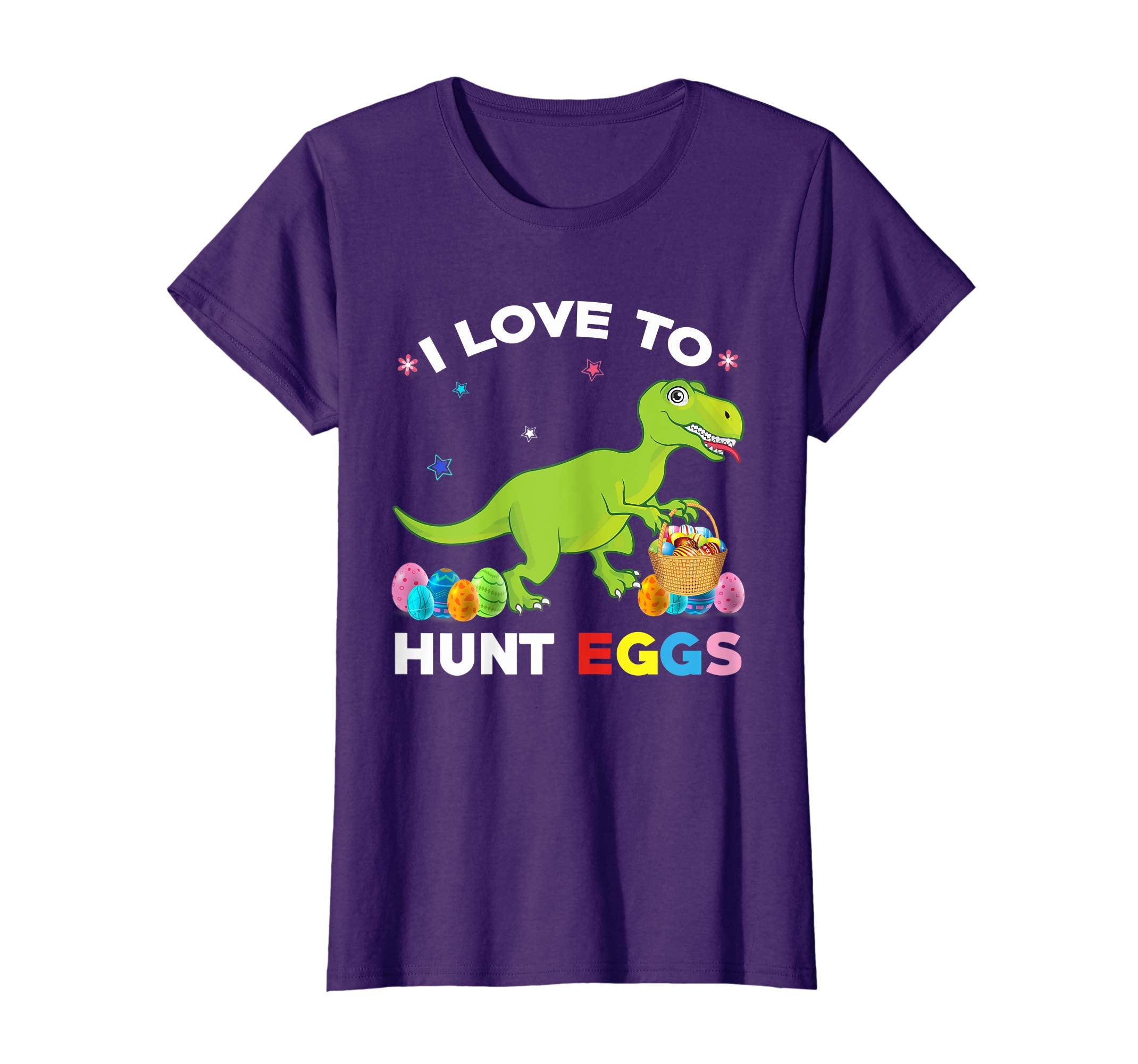 Easter Shirt Dinosaur T Rex Kids Boys Girls EGG Hunts