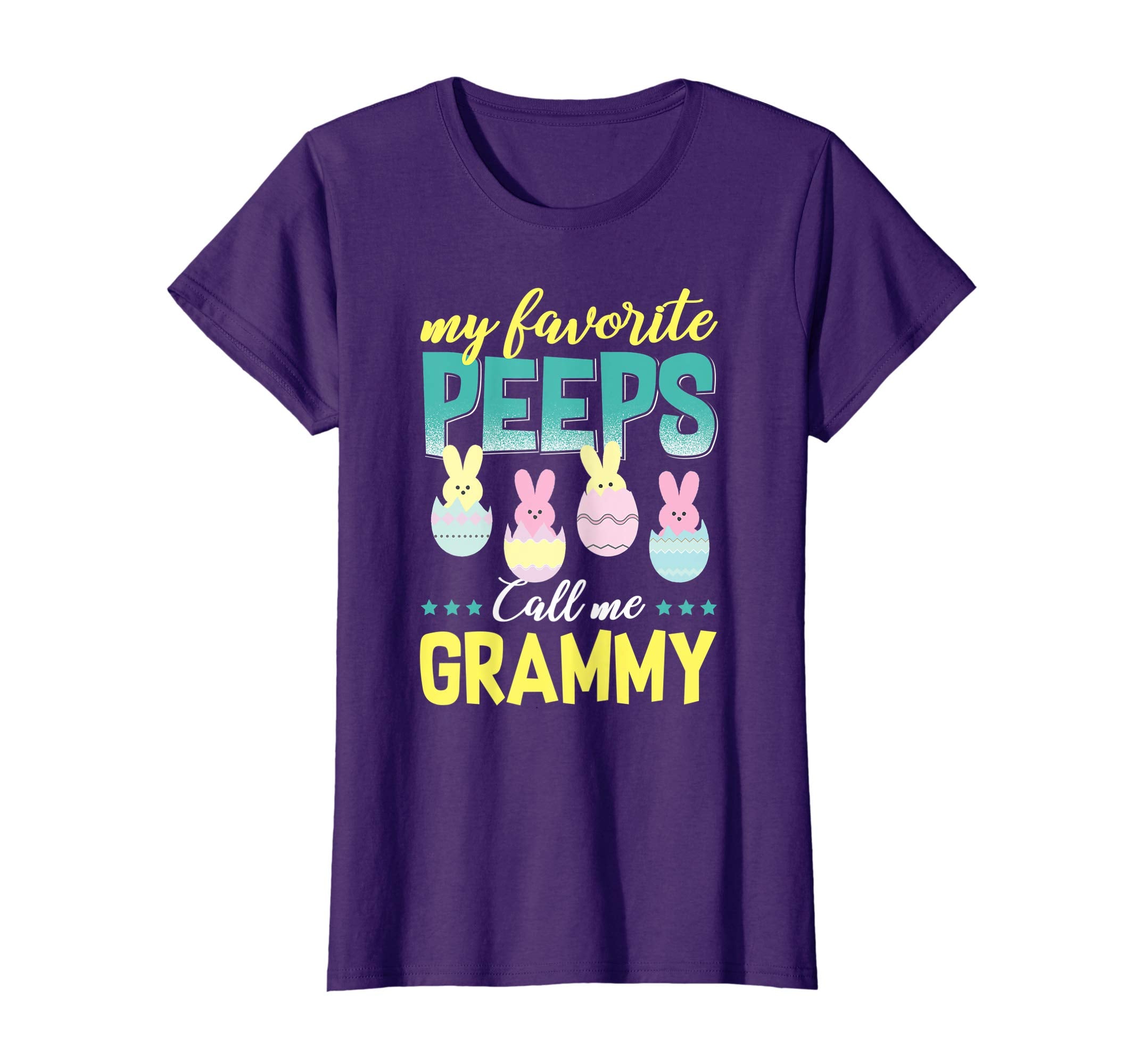 My Favorite Peeps Call Me Grammy T-Shirt Easter Gift Shirt