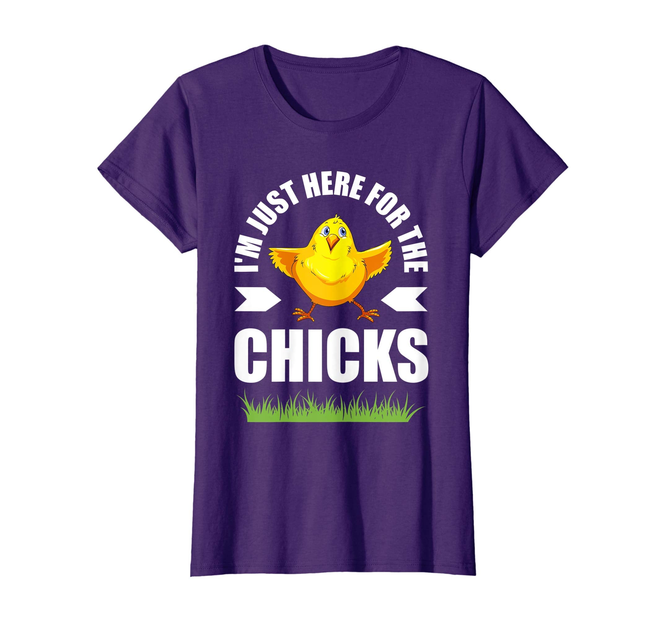 I'm Just Here For The Chicks Shirt Easter Gift