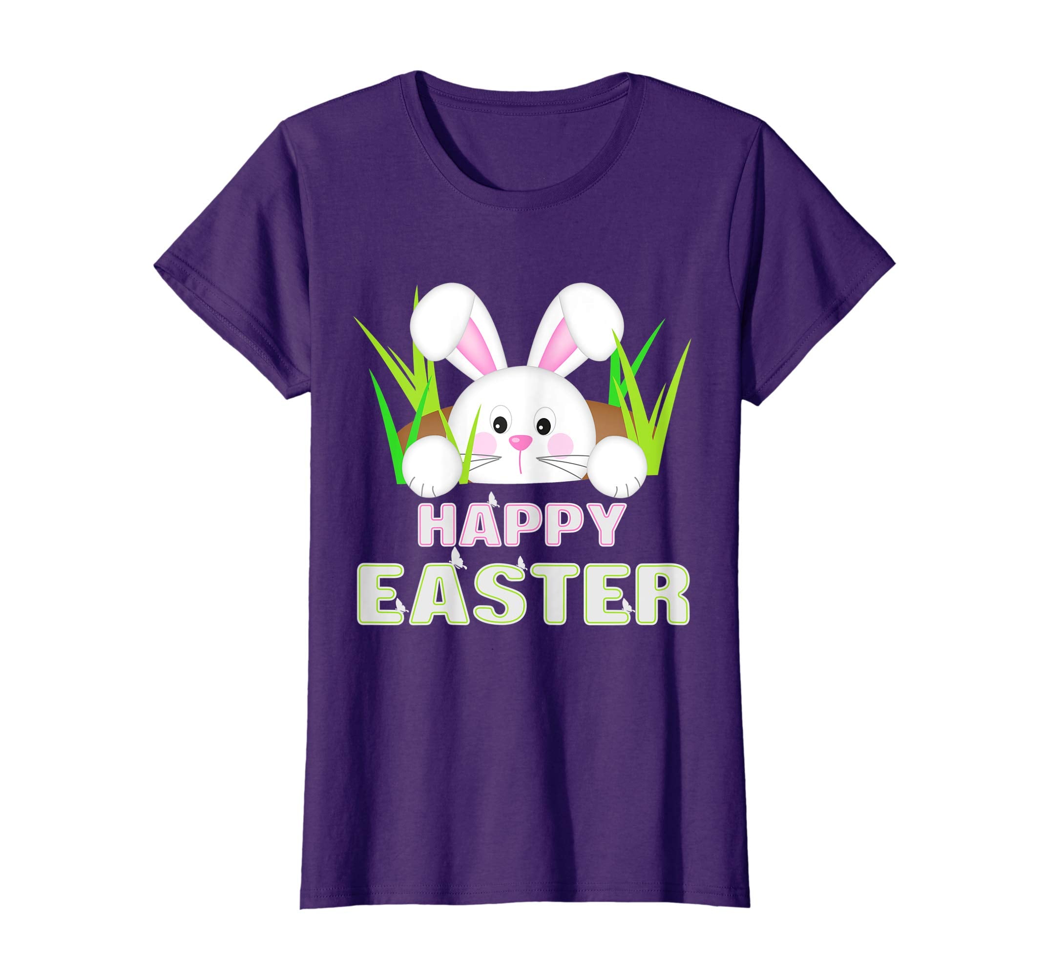 Happy Easter Shirt Bunny in Rabbit Hole Easter Gift