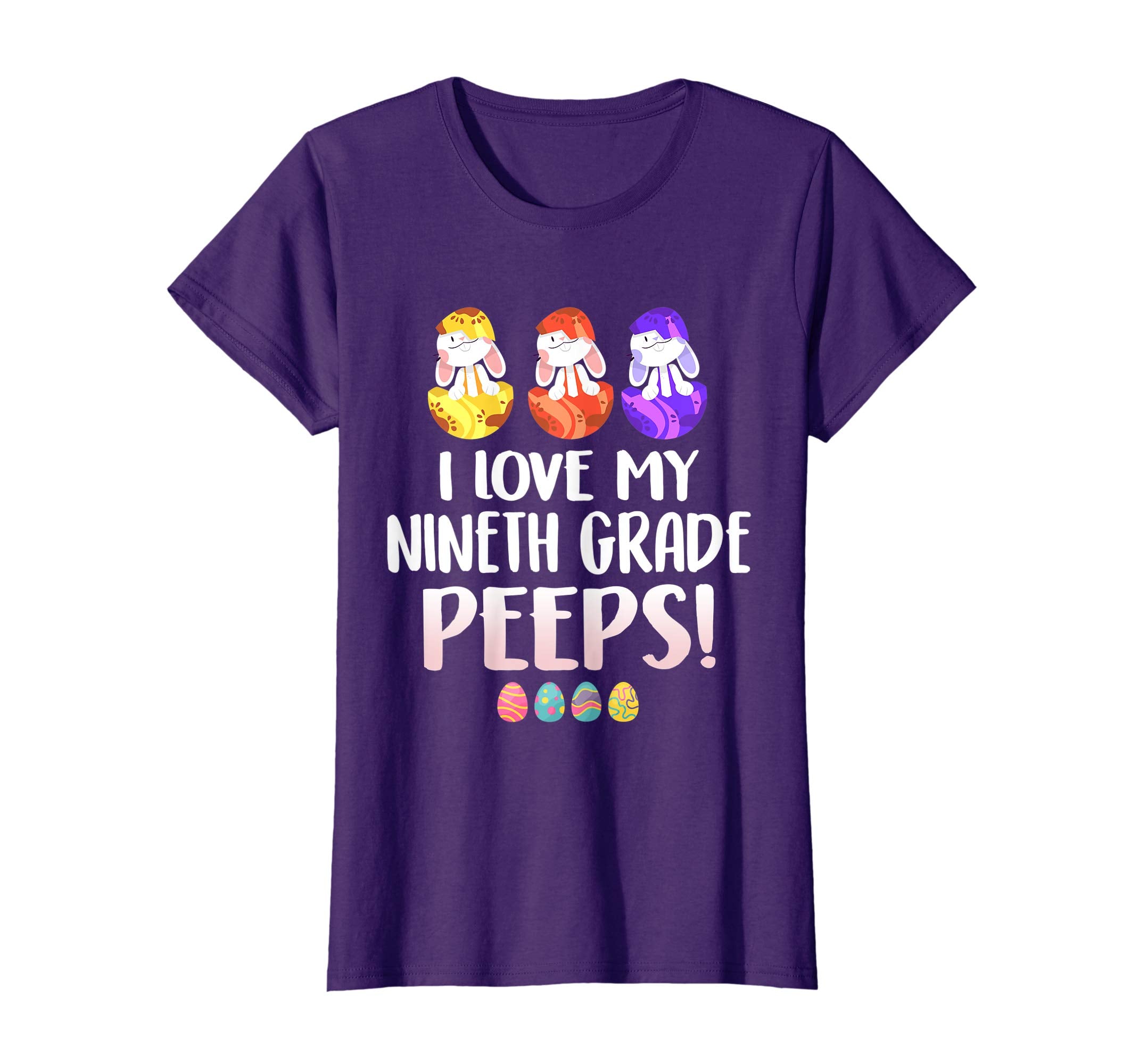 I Love My Nineth Grade Peeps Easter Day T-Shirt