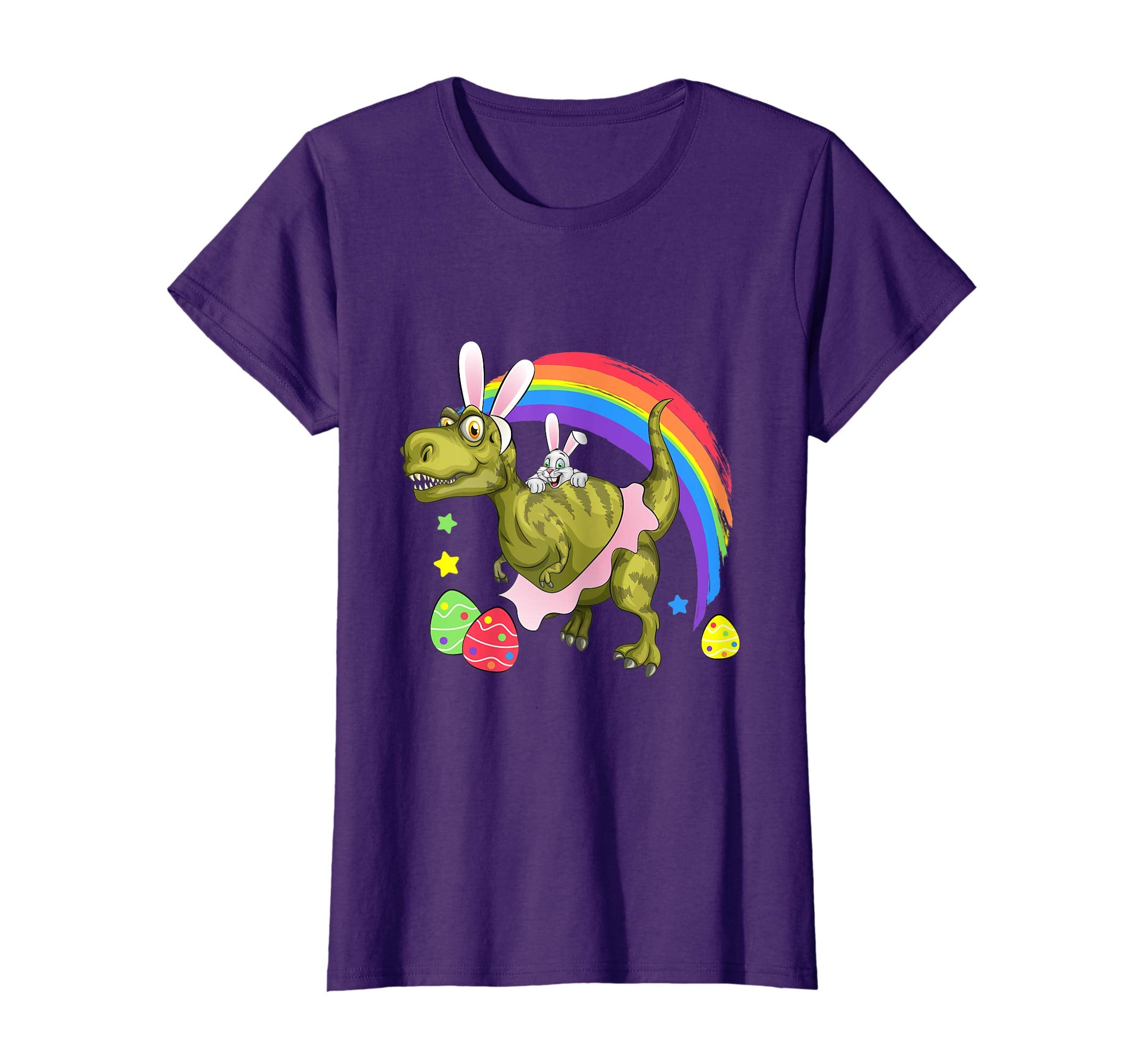 Easter Bunny T Rex Shirt, Funny Gift for Girls and women