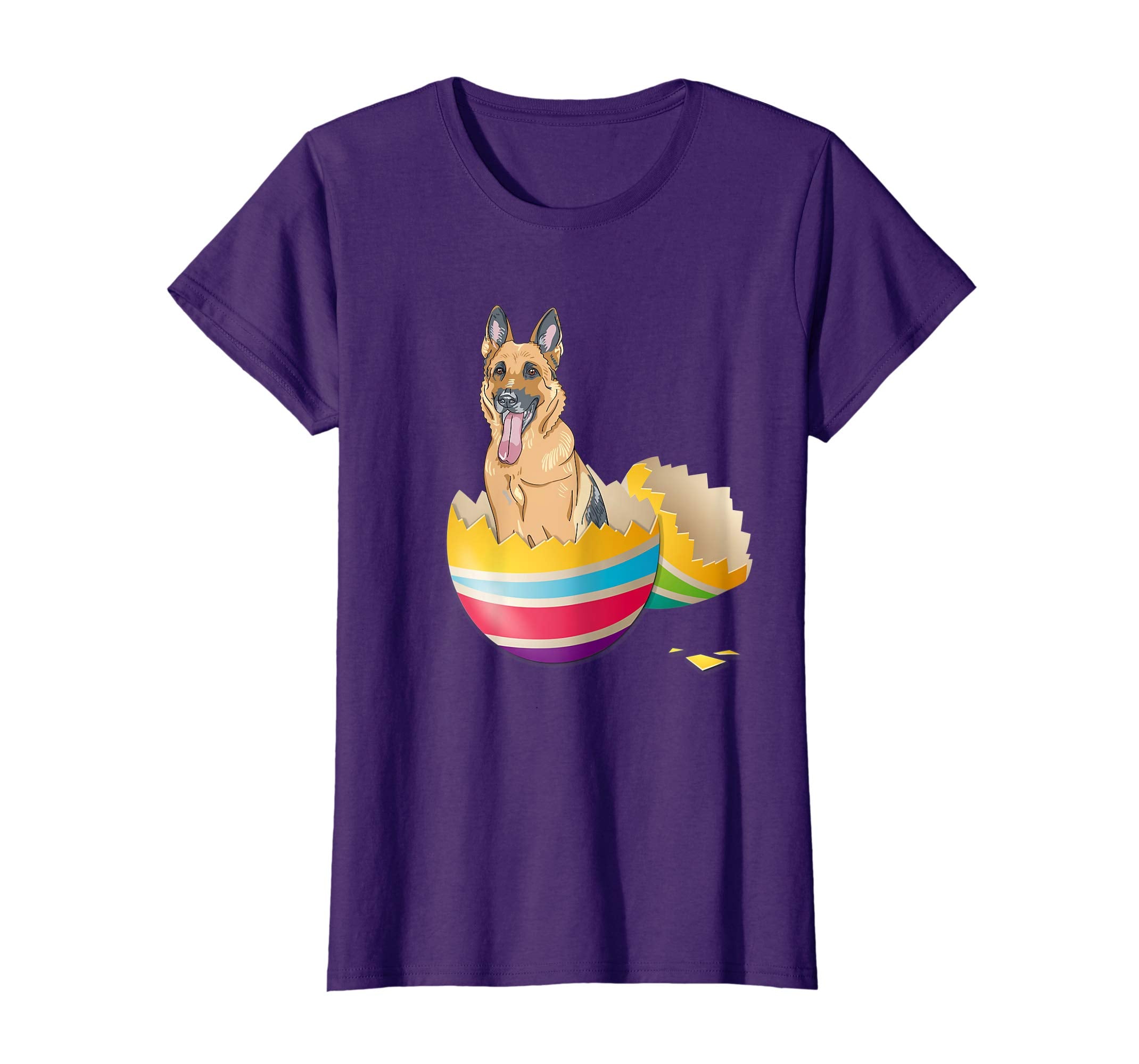 German Shepherd Hatching From Easter Egg Easter Day Shirt