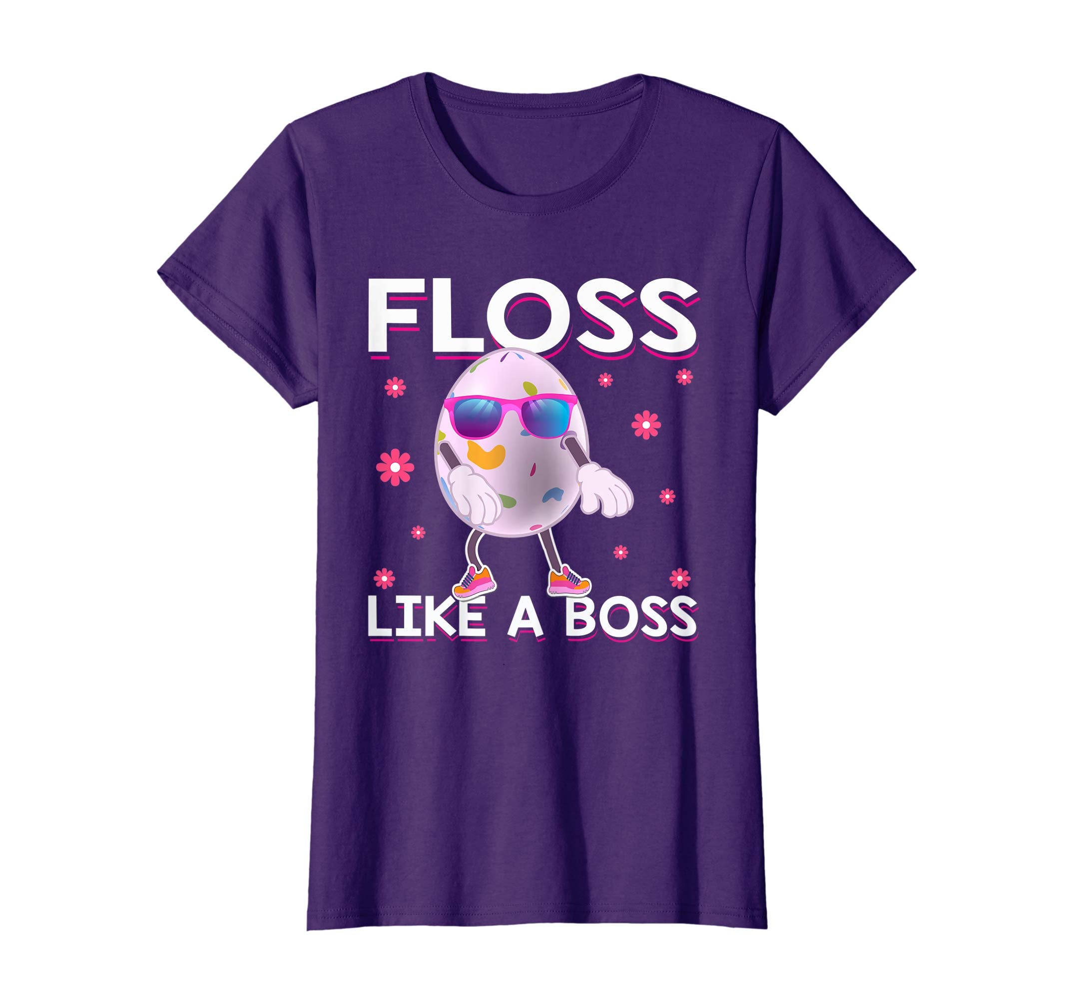 Floss Like A Boss Shirt Cute Colorful Egg Easter Gifts