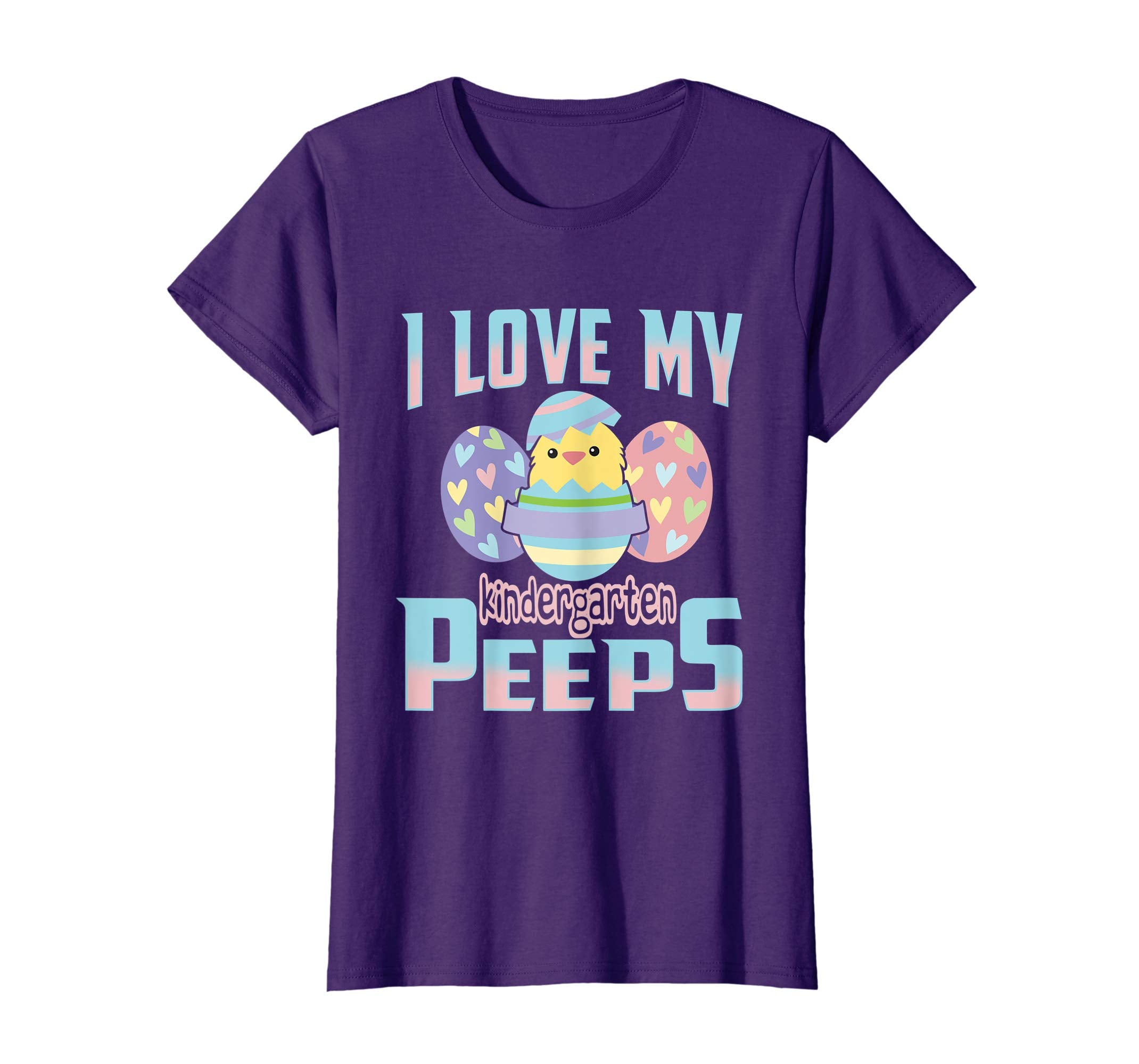 I Love My Kindergarten Peeps Teacher Easter Day T Shirt Gift