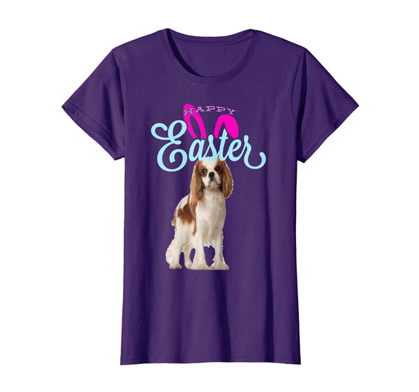 Easter Bunny Cavalier King Charles Tshirt Dog Men Women Gift