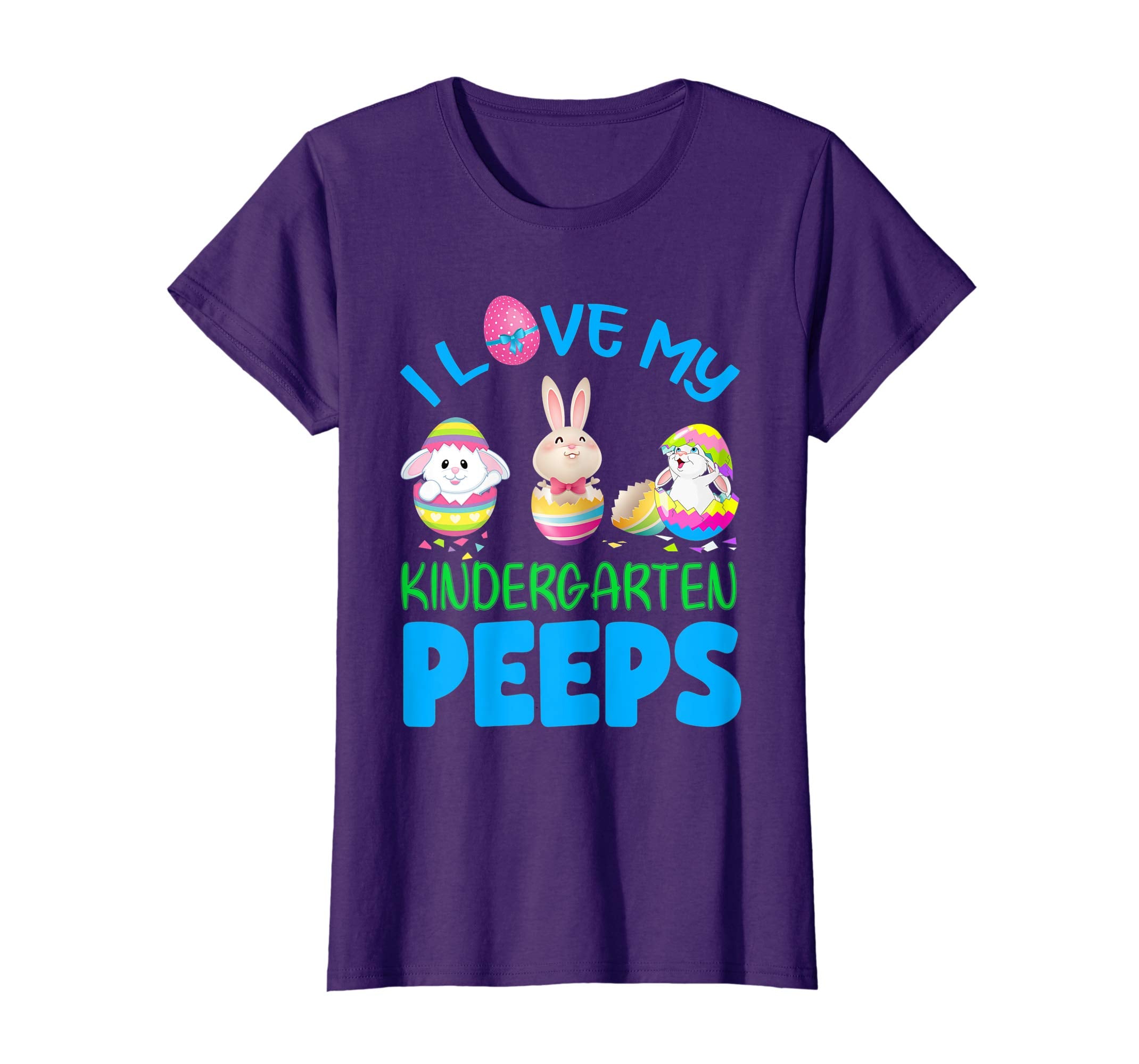 I Love My Kindergarten Peeps Happy Easter Teacher T Shirt