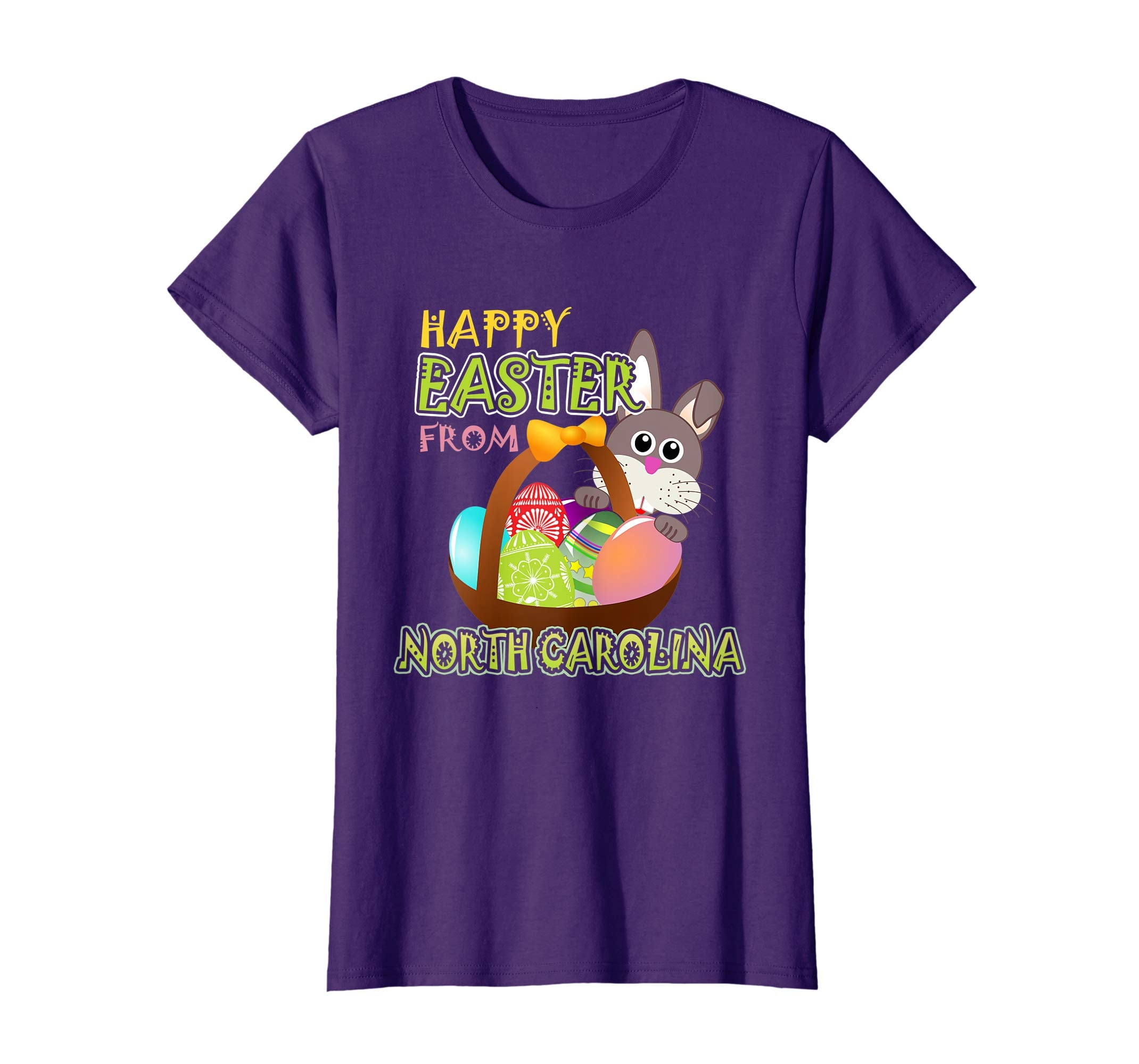 Happy Easter from North Carolina Funny States T-Shirt