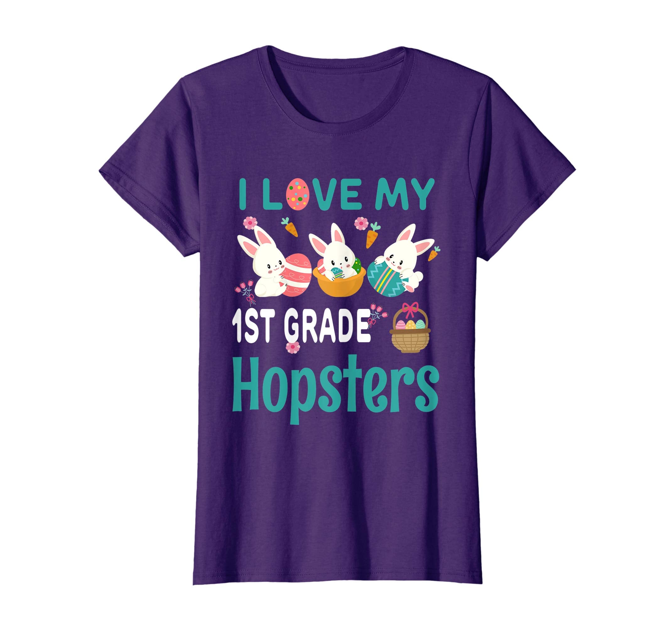 Easter 1st Grade Teacher Shirt Gift Easter Shirts For Women