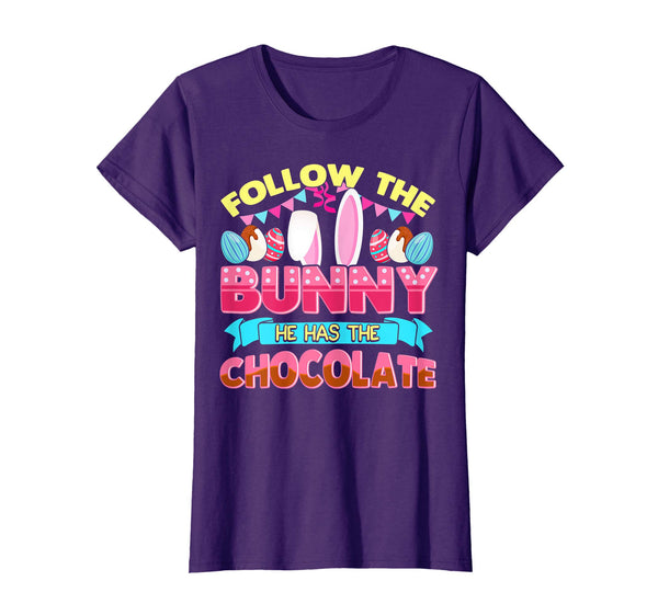 Cute Chocolate Easter Egg Hunt T Shirt Bunny Sweet Candies