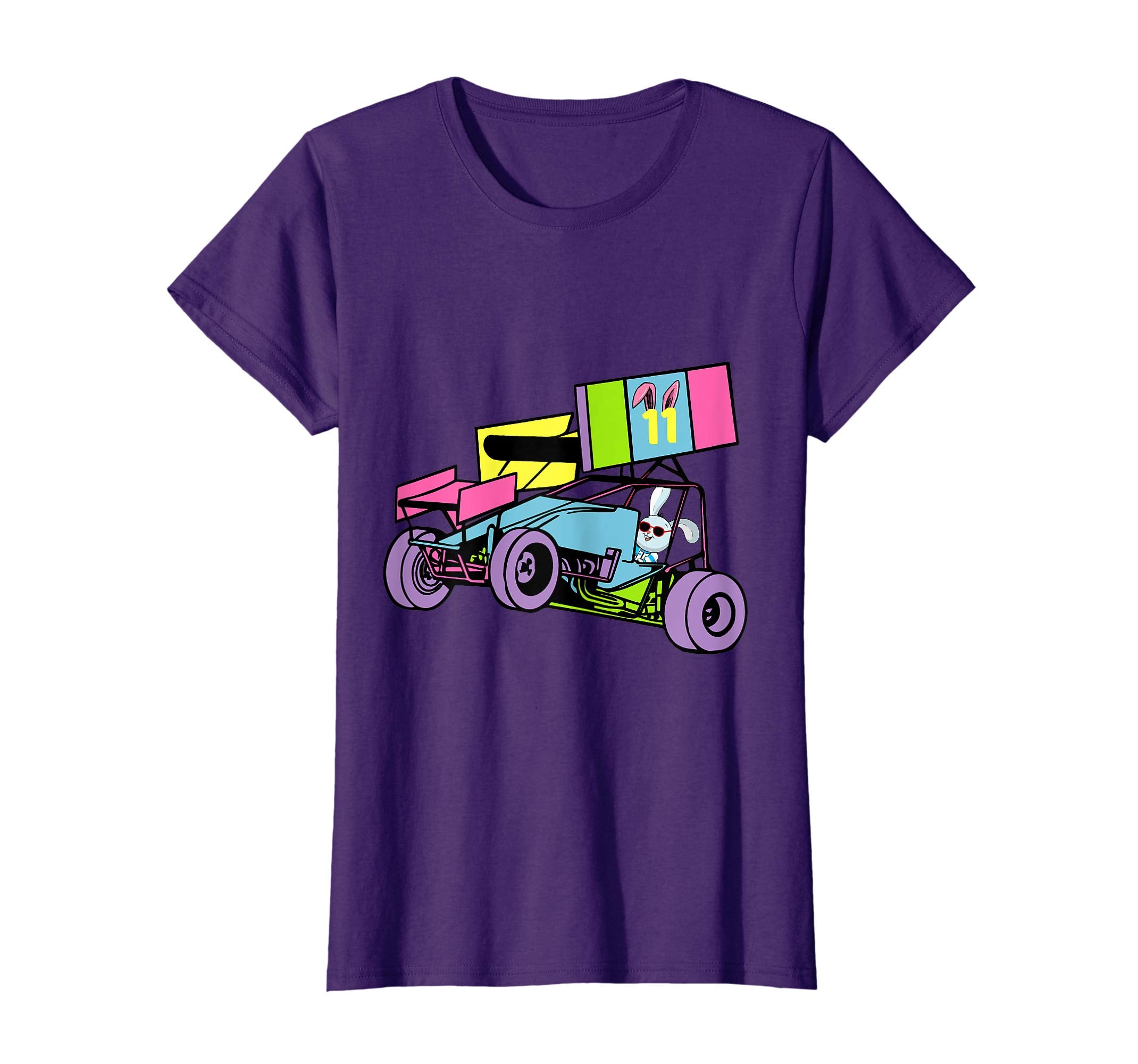 Easter Shirt Toddler Boys Girls Sprint Car Racing Gift Bunny