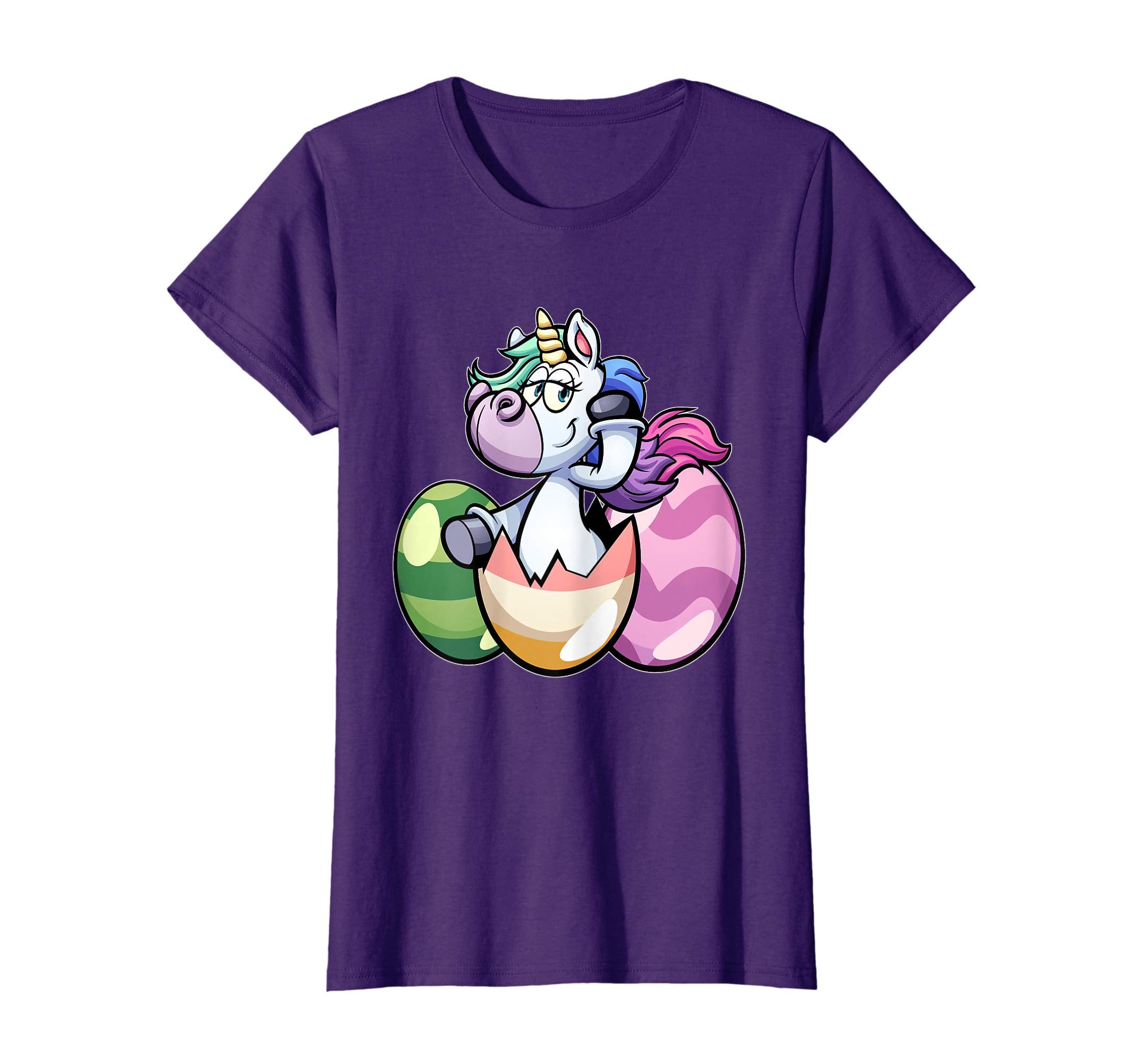 Easter Shirts For Kids Girls Unicorn Shirt Easter Eggs