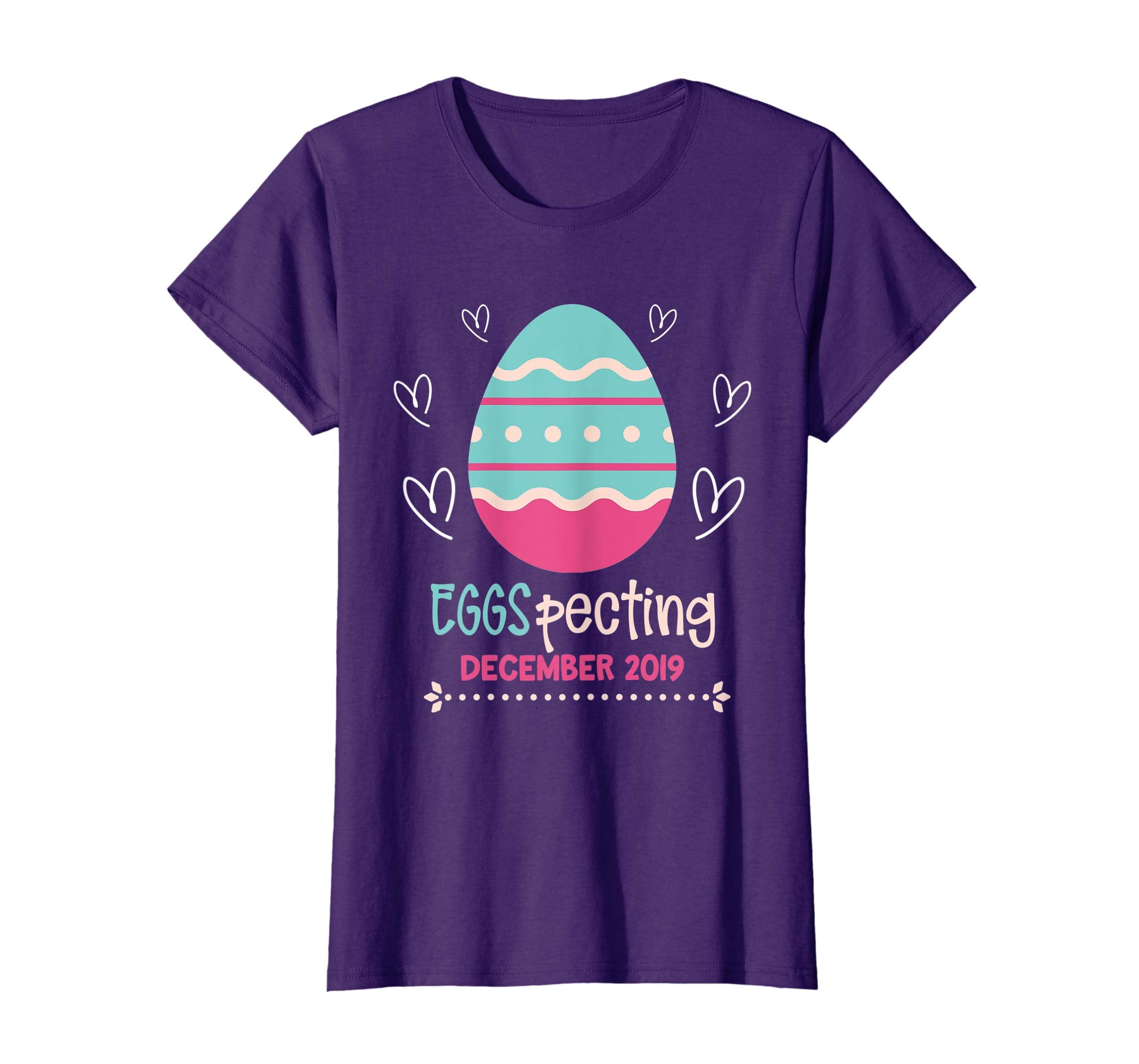 Easter Pregnancy Announcement T Shirt Eggspecting Dec 2019