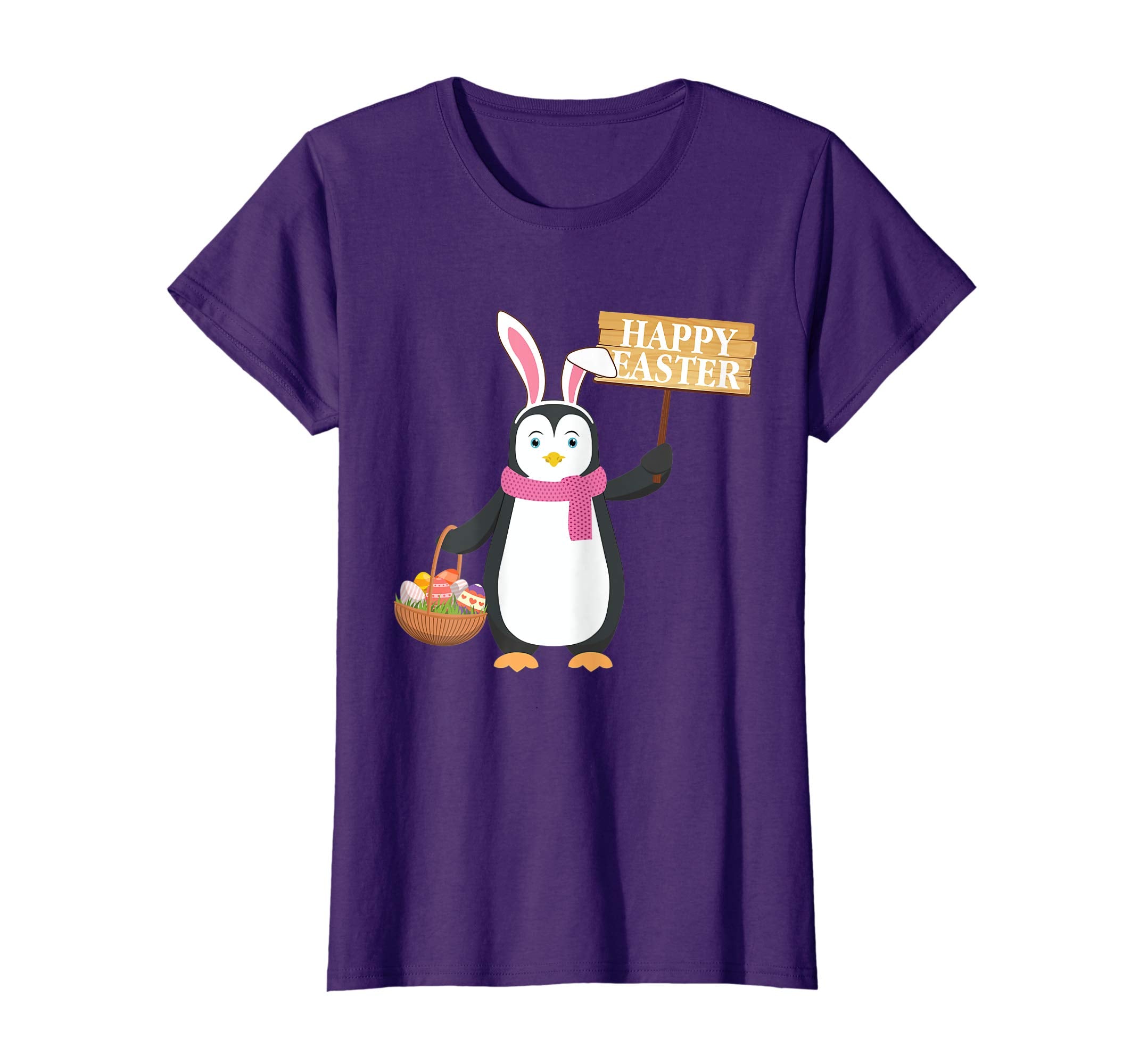 Easter Bunny Penguin Happy Easter T-Shirt Egg Hunting Lovely