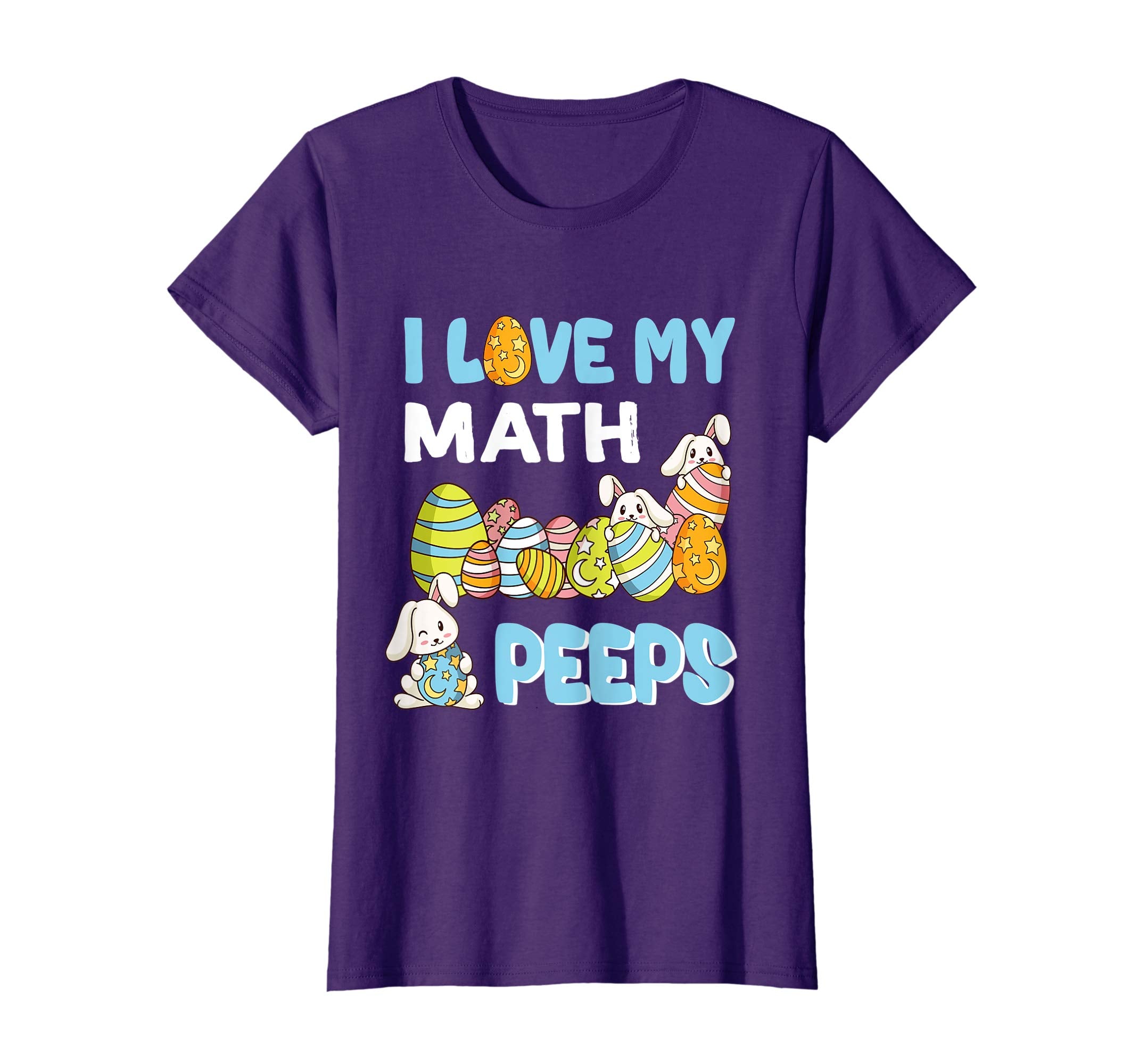 I Love My Math Peeps T-Shirt Easter Day Gift