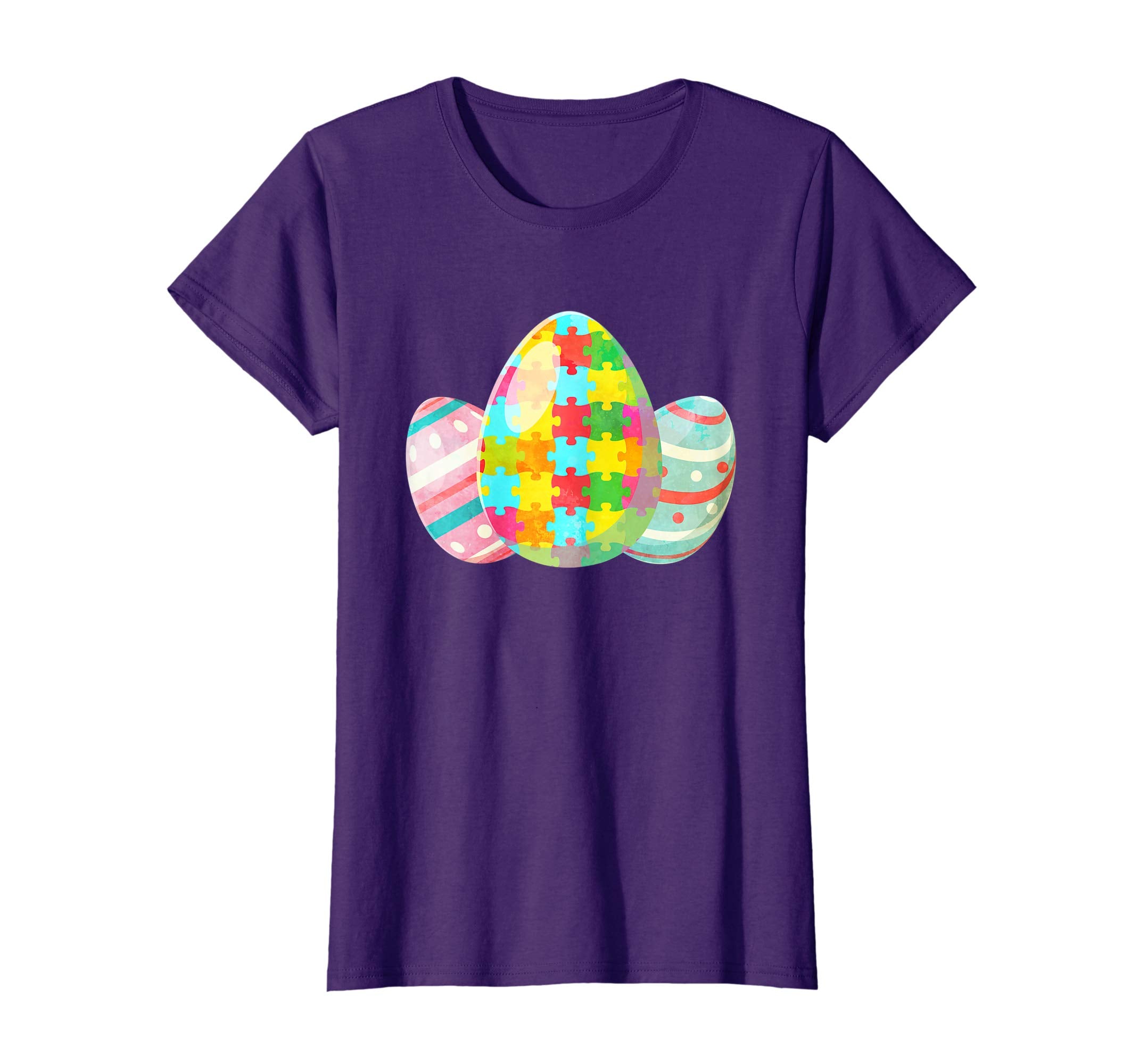 Easter Autism Puzzle T-shirt Support Bunny Autistics