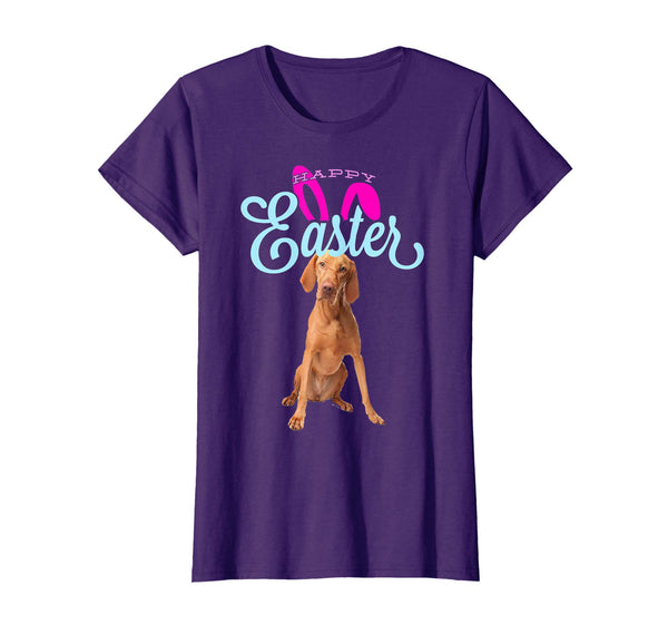 Easter Bunny Vizsla Tshirt Dog Men Women Gift Easter Day