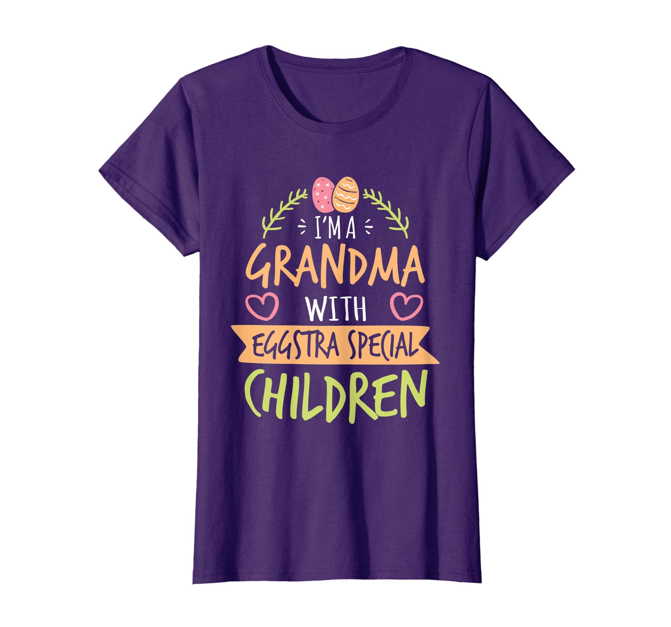 I'm A Grandma With Eggstra Special Children Easter Shirt