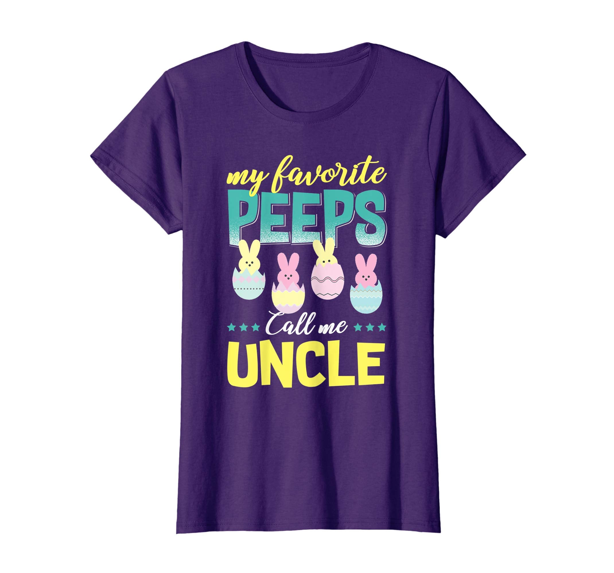 My Favorite Peeps Call Me Uncle T-Shirt Easter Gift Shirt
