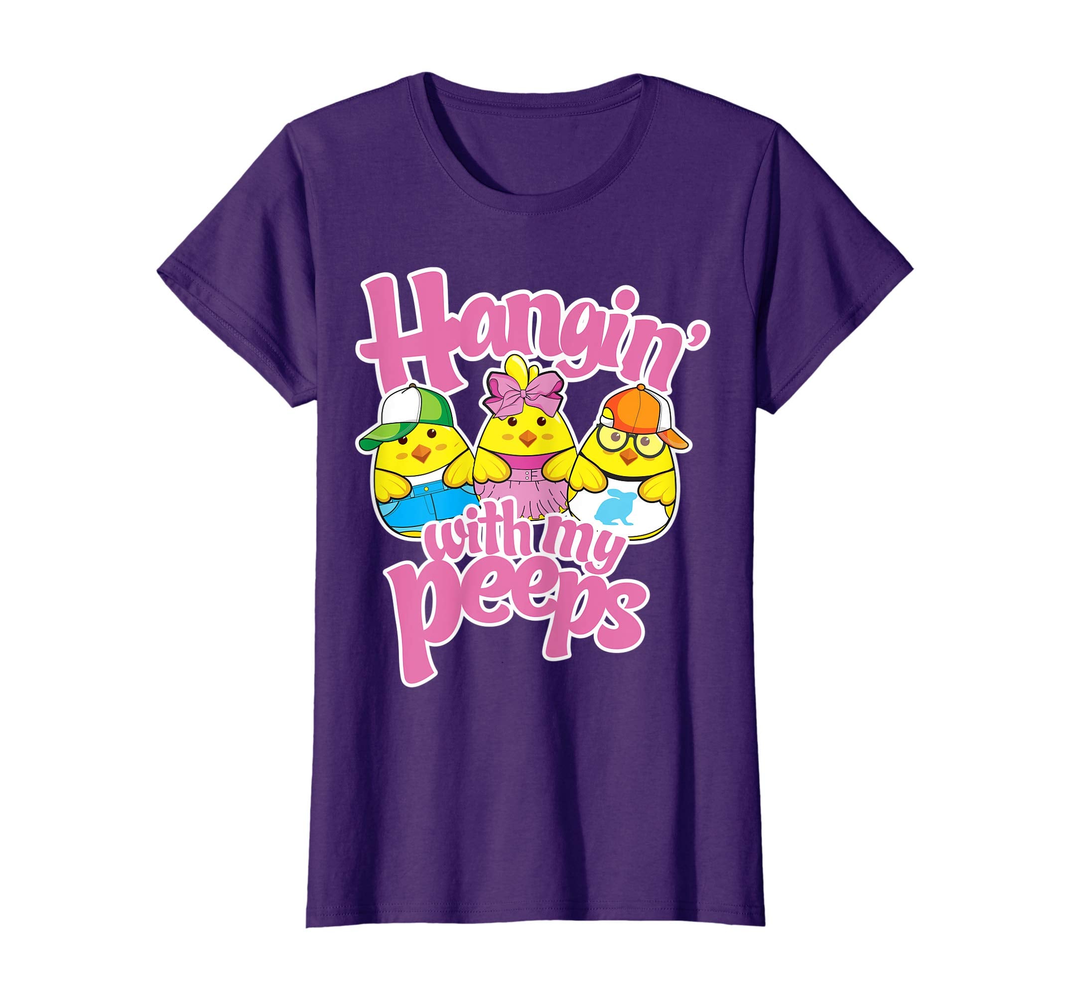Kids Hanging with my peeps shirt Easter Egg Hunt T-shirt Tee