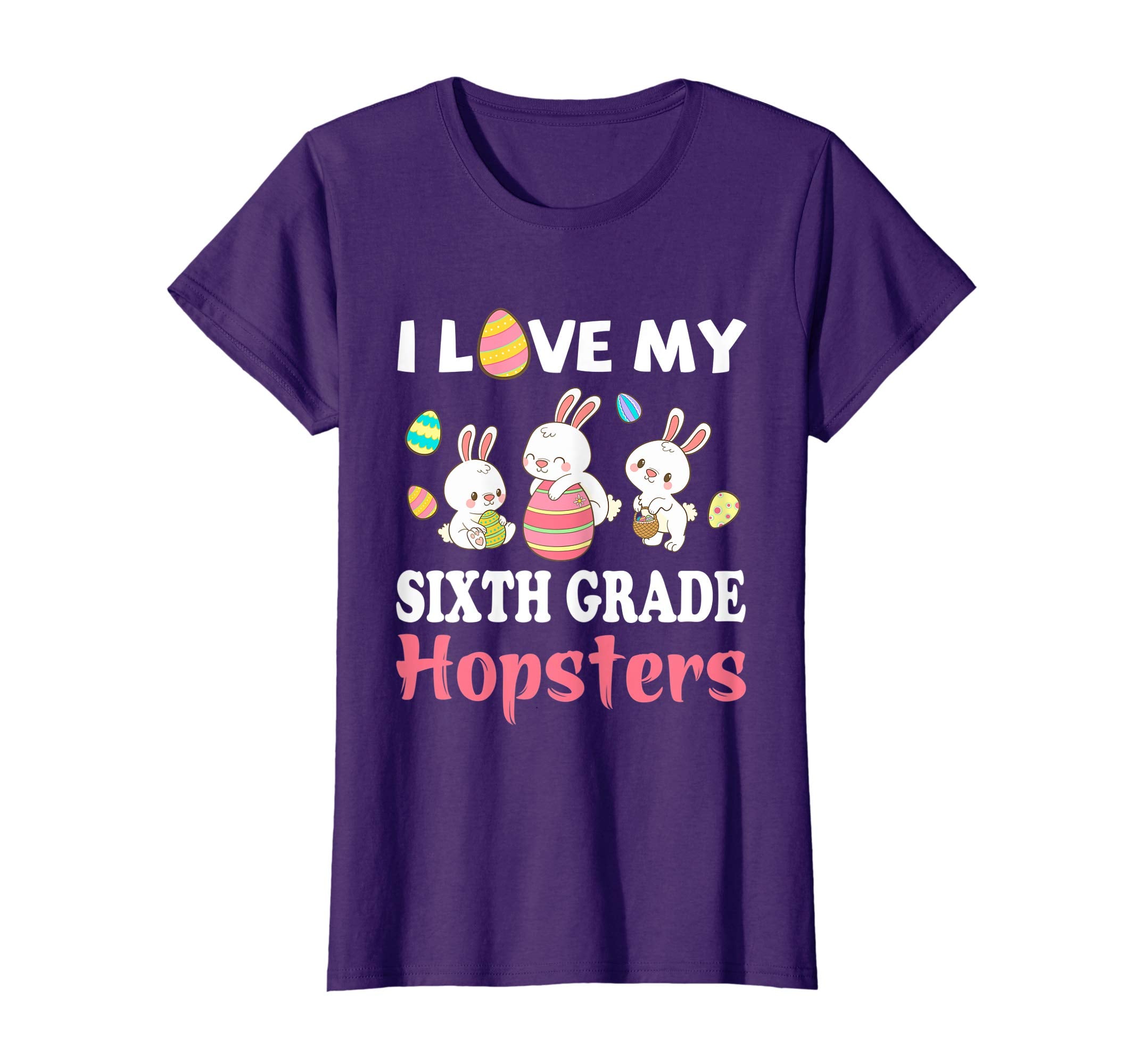 Easter Sixth Grade Teacher T-Shirt Gift Easter Day Shirts