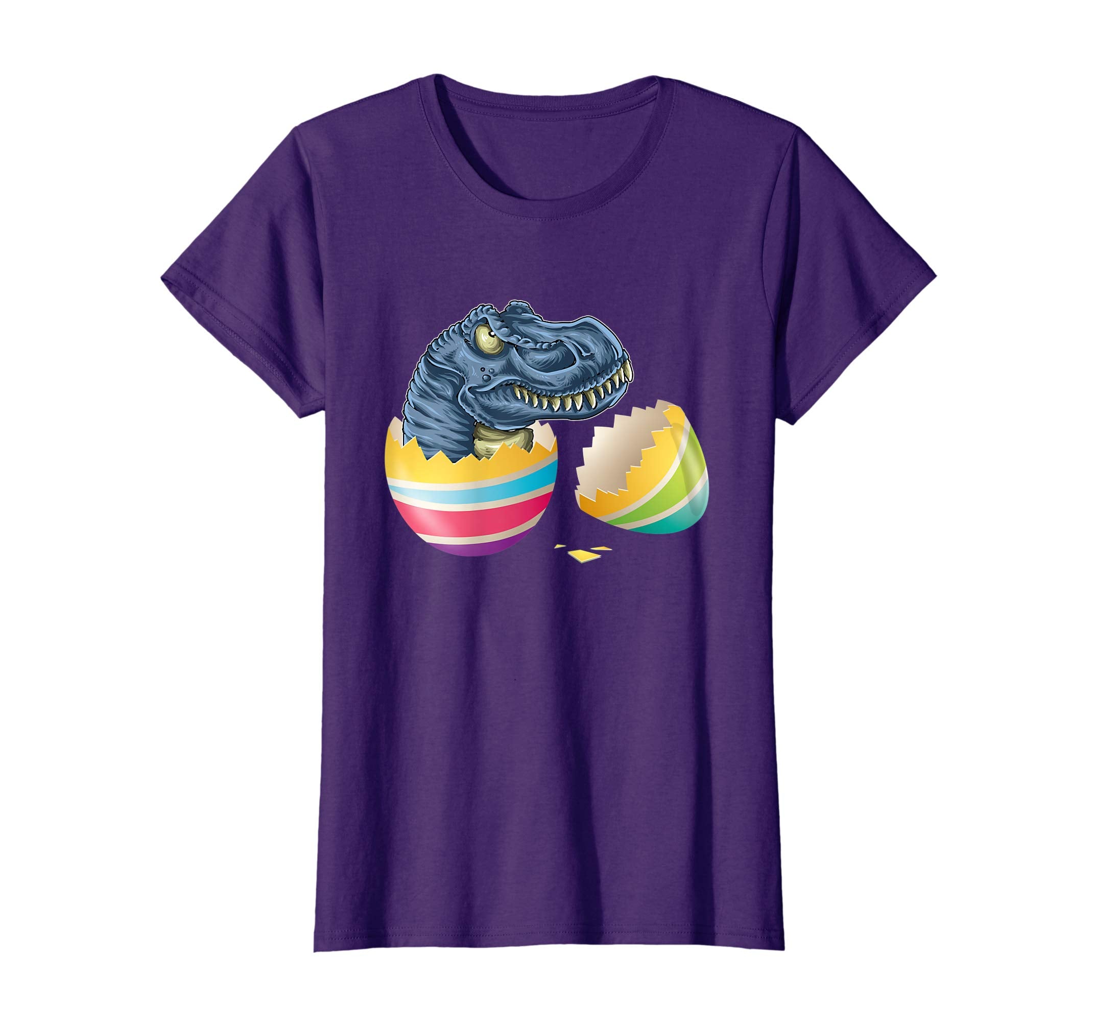 Boys Dinosaur Easter Eggs Empty TShirt Funny T Rex Gift Idea