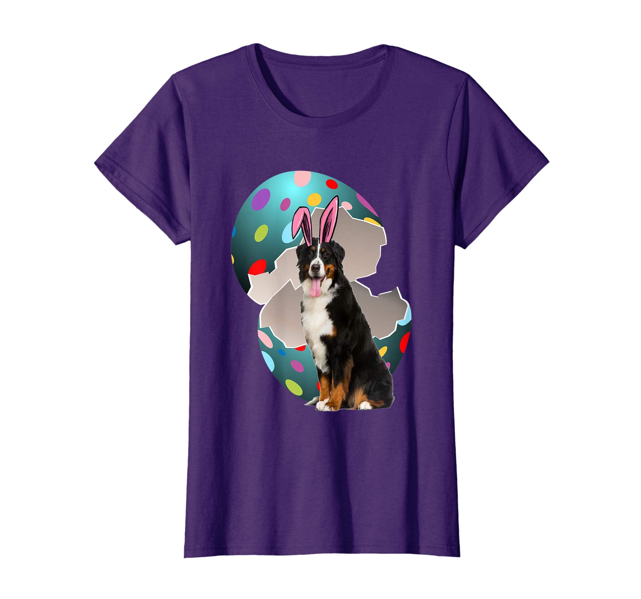 Bernese Mountain Dad Mom Easter Day Gift T shirt