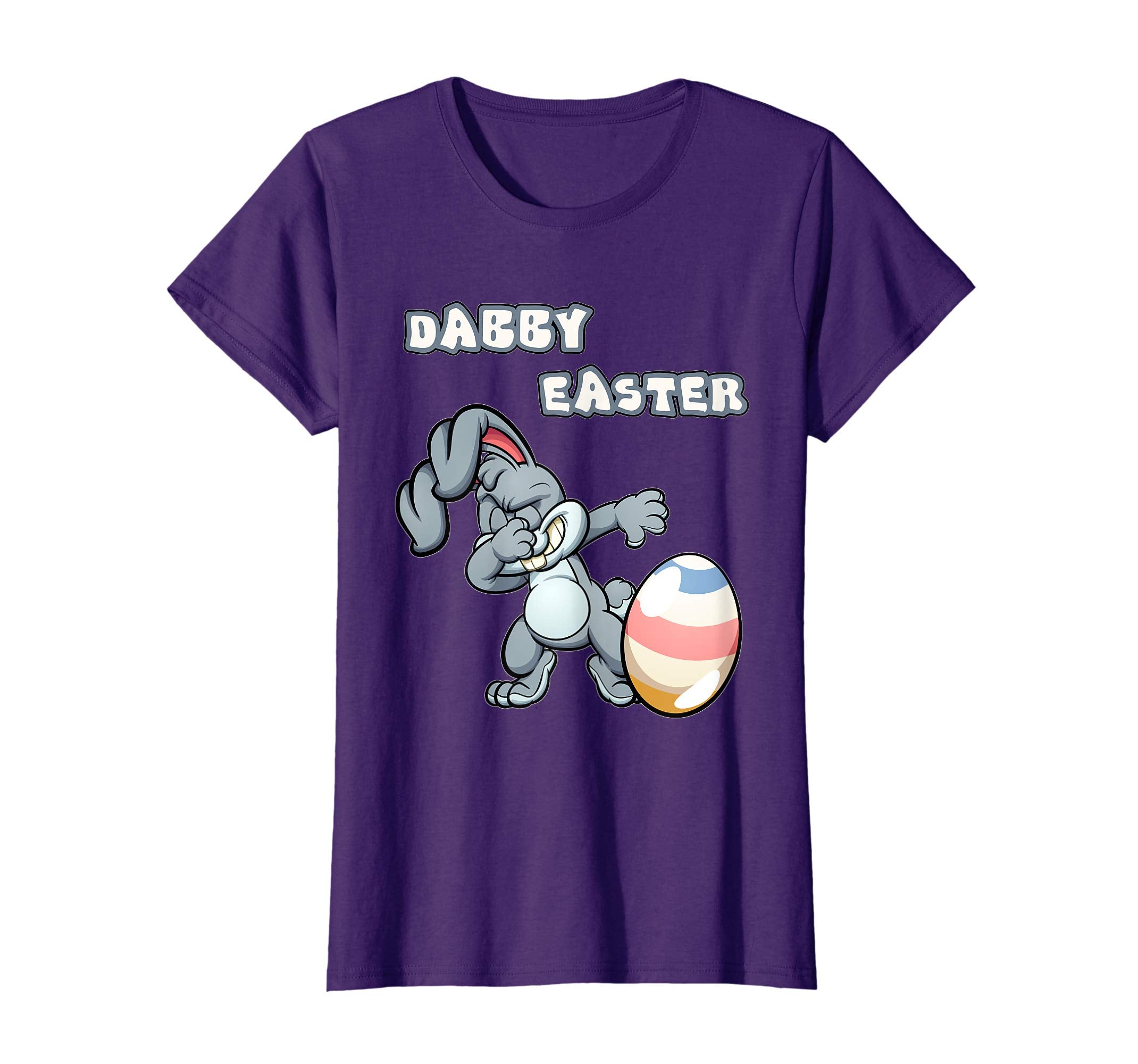 Easter Shirt For Kids Boys Girls Dabbing Easter Bunny Gift