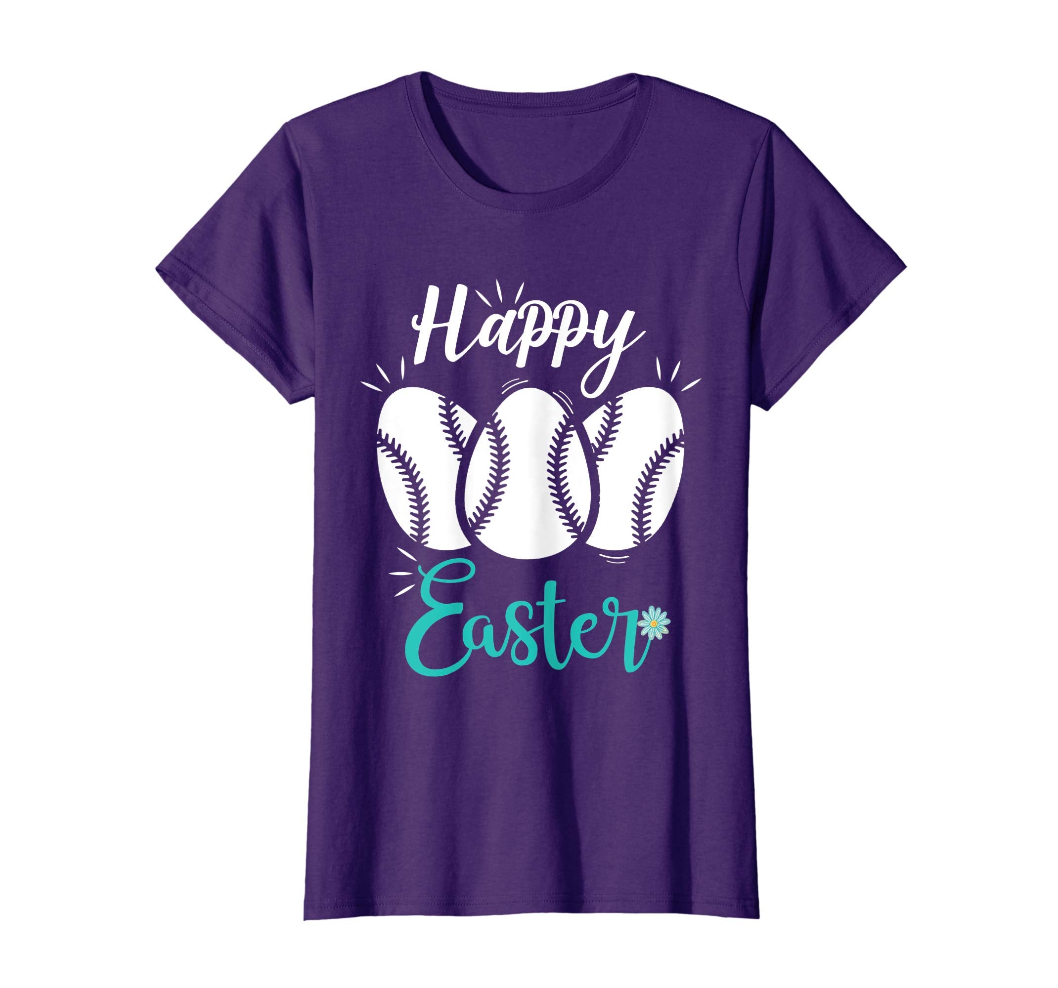 Easter baseball eggs Funny T-shirt for boy girl men women