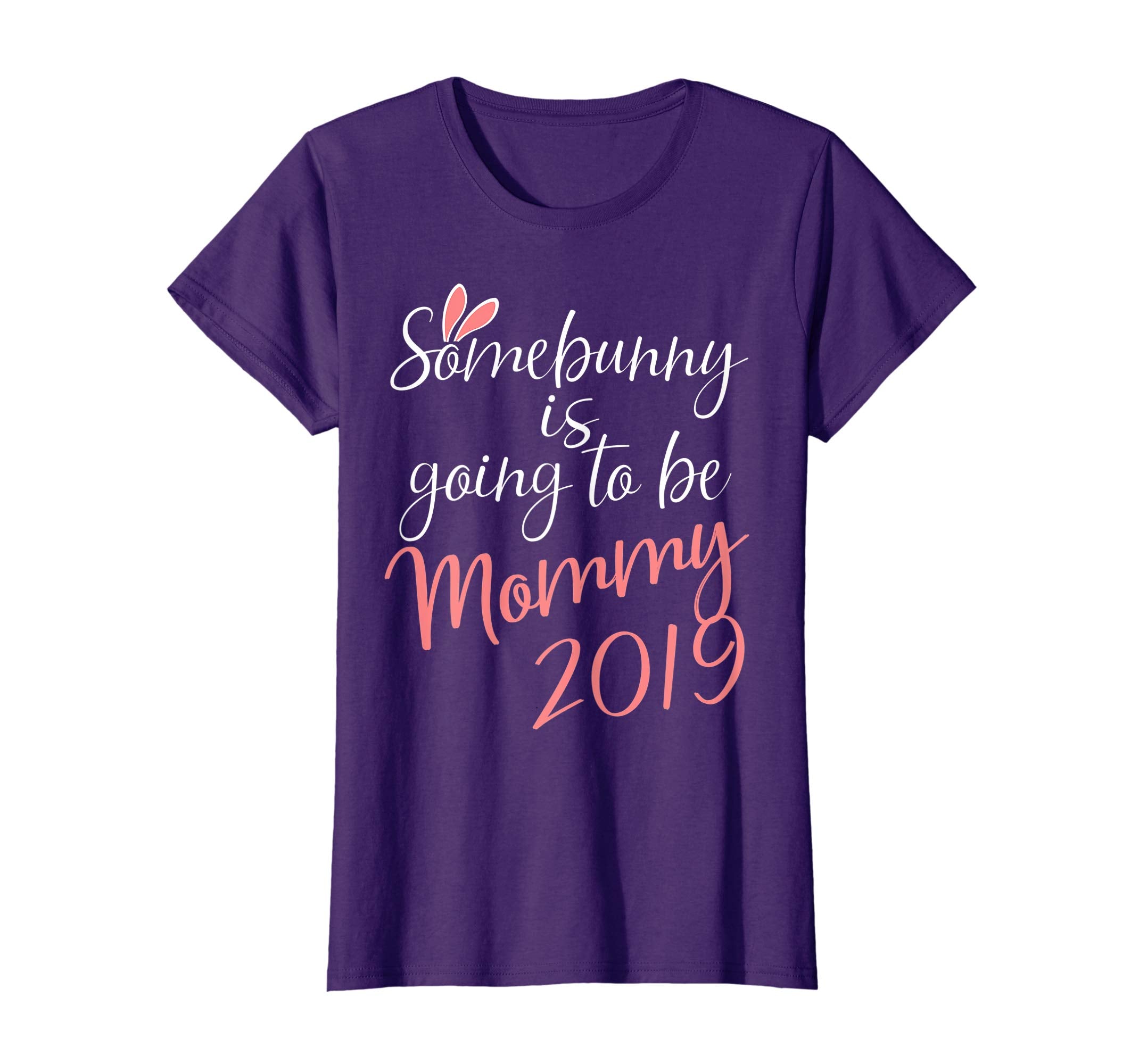Womens Easter Pregnancy Announcement Shirt Mommy 2019 Mom To Be Tee