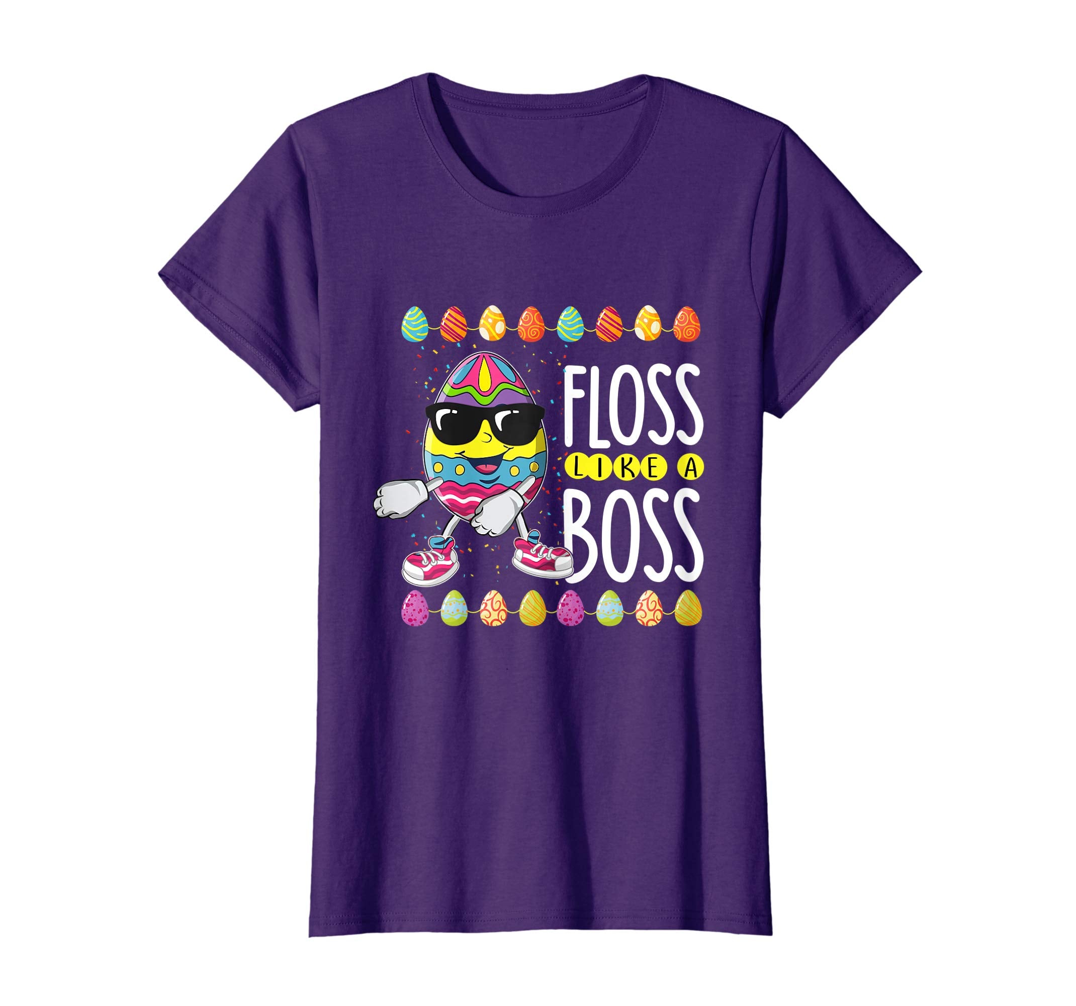 Egg Easter Floss like a boos shirt easter funny T-shirt