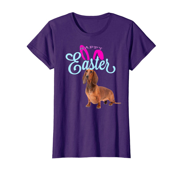 Easter Bunny Dachshund Tshirt Dog Men Women Gift Easter Day