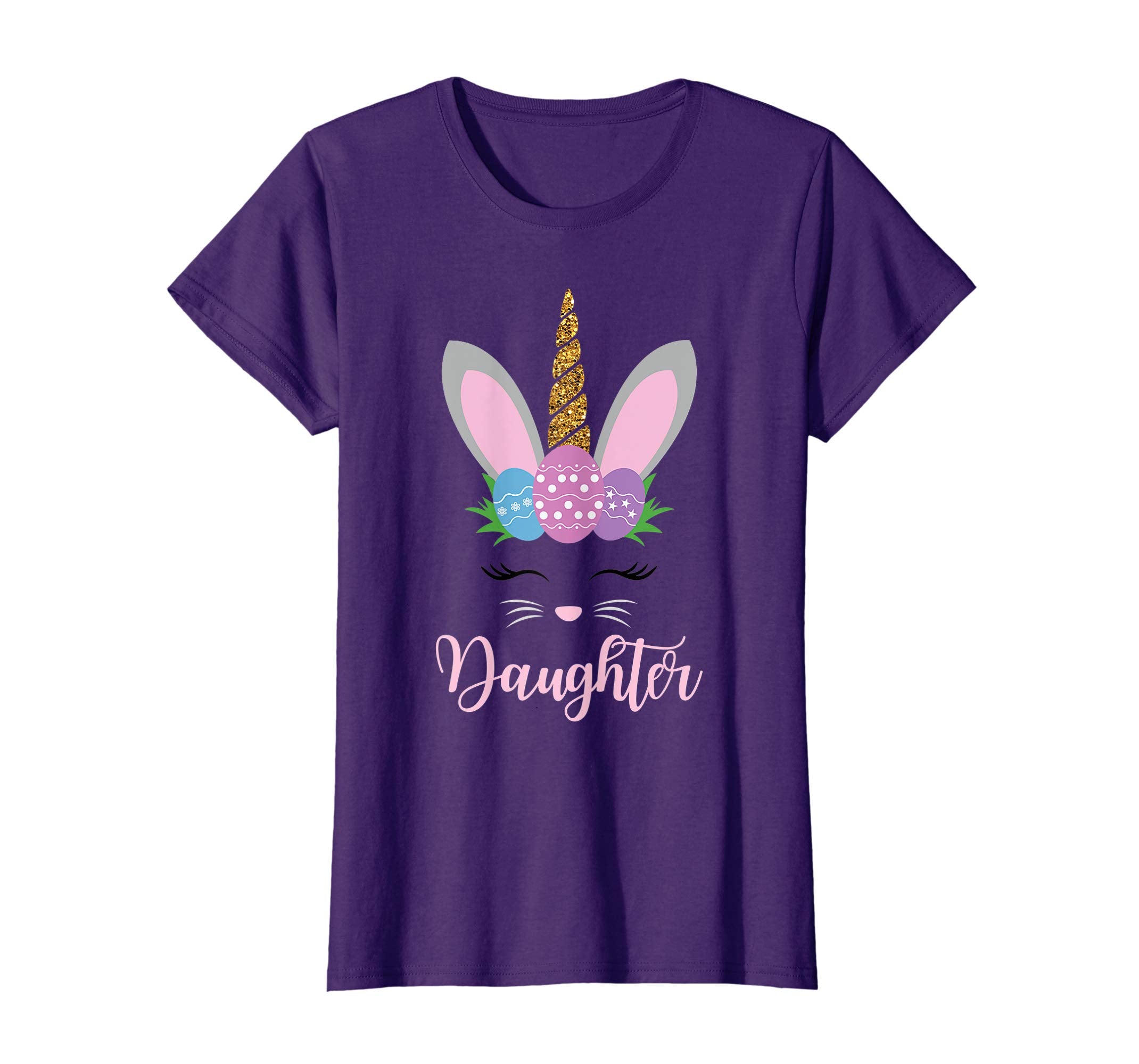 Daughter Easter Bunny Unicorn Funny Shirt Cute Bunnies Gift