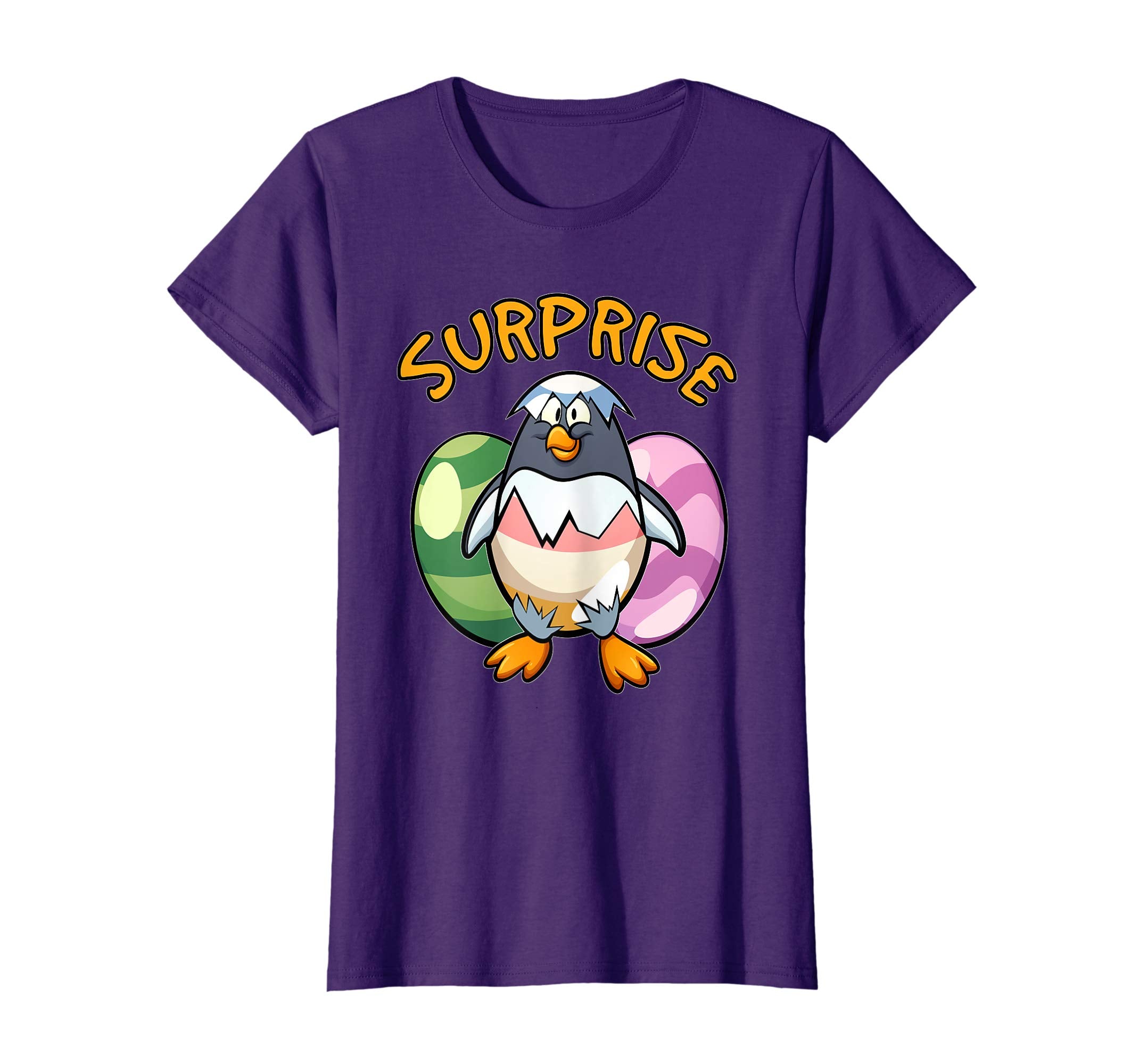 Easter Shirts For Kids Boys Girls Penguin Shirt Easter Eggs