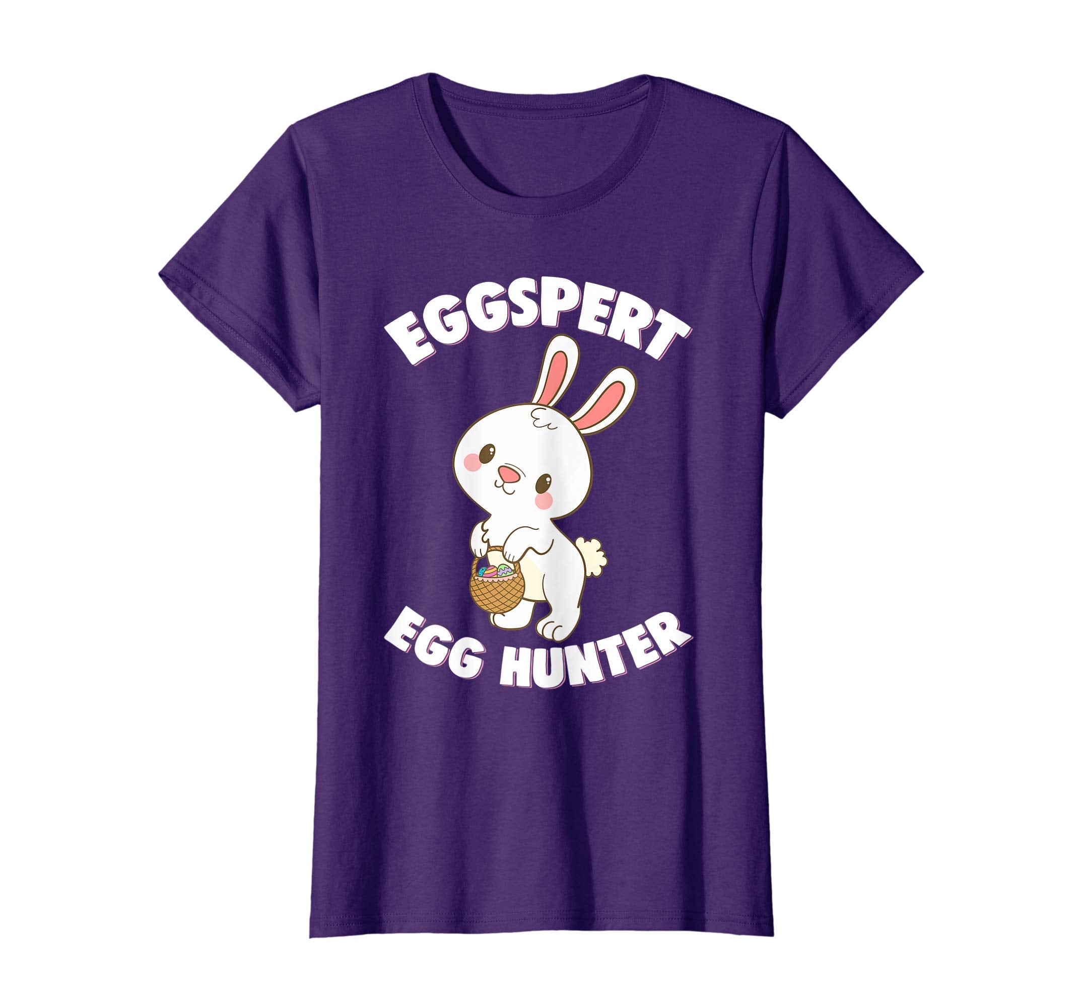 Eggspert Egg Hunter Happy Easter Kids Boys Girls T Shirt
