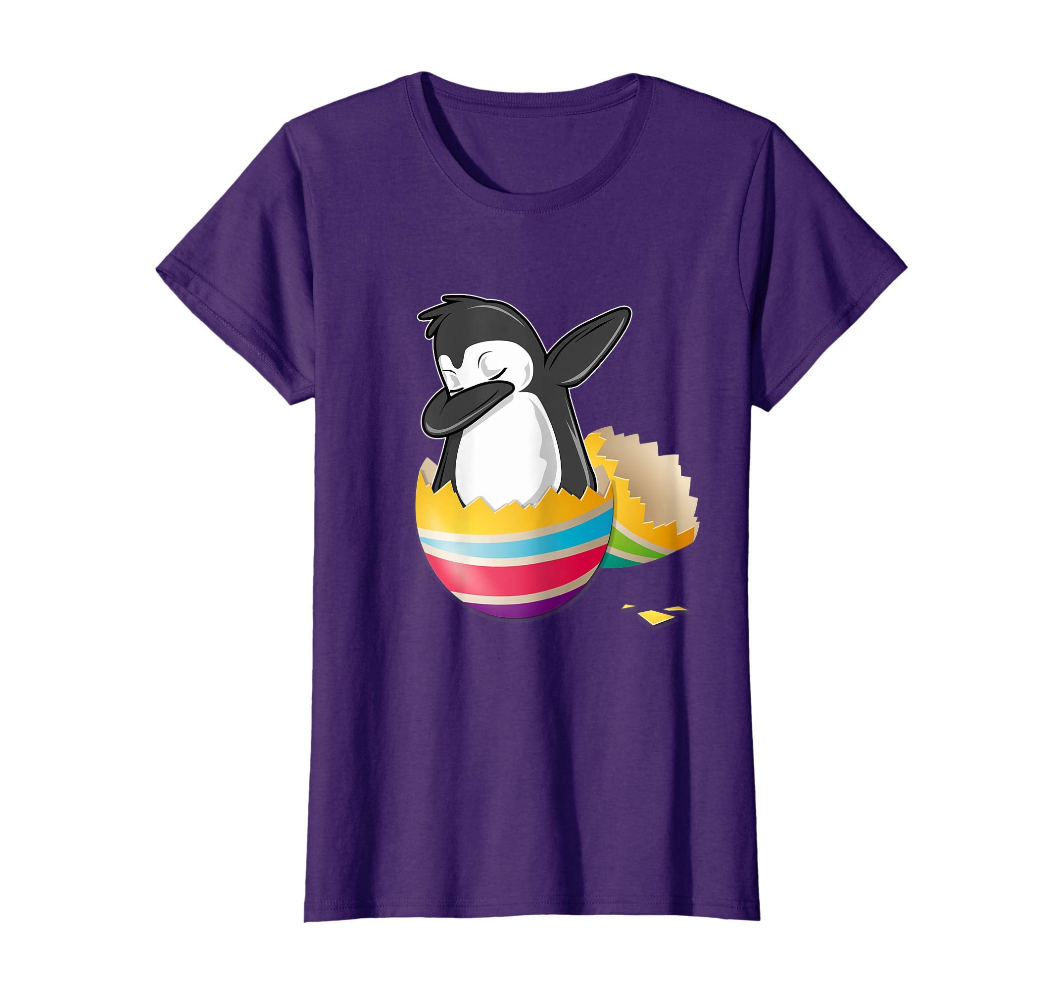 Penguin Dabbing Easter Eggs Easter Day Shirt