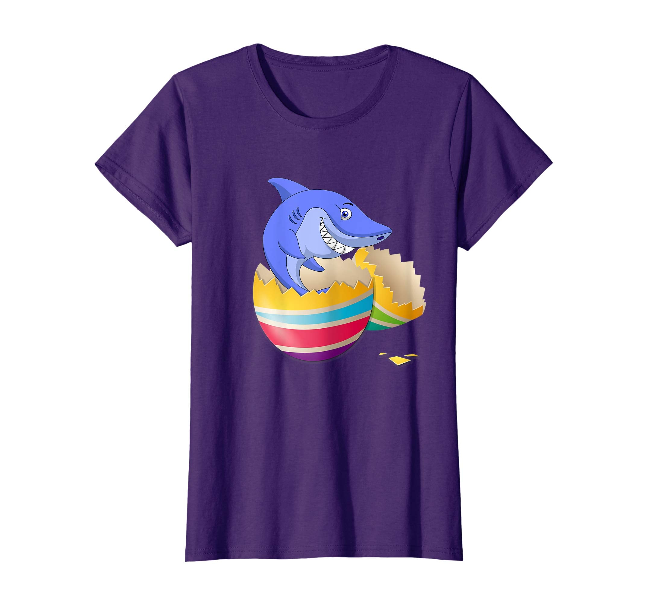 Baby Shark Hatching From Easter Egg Easter Day Shirt