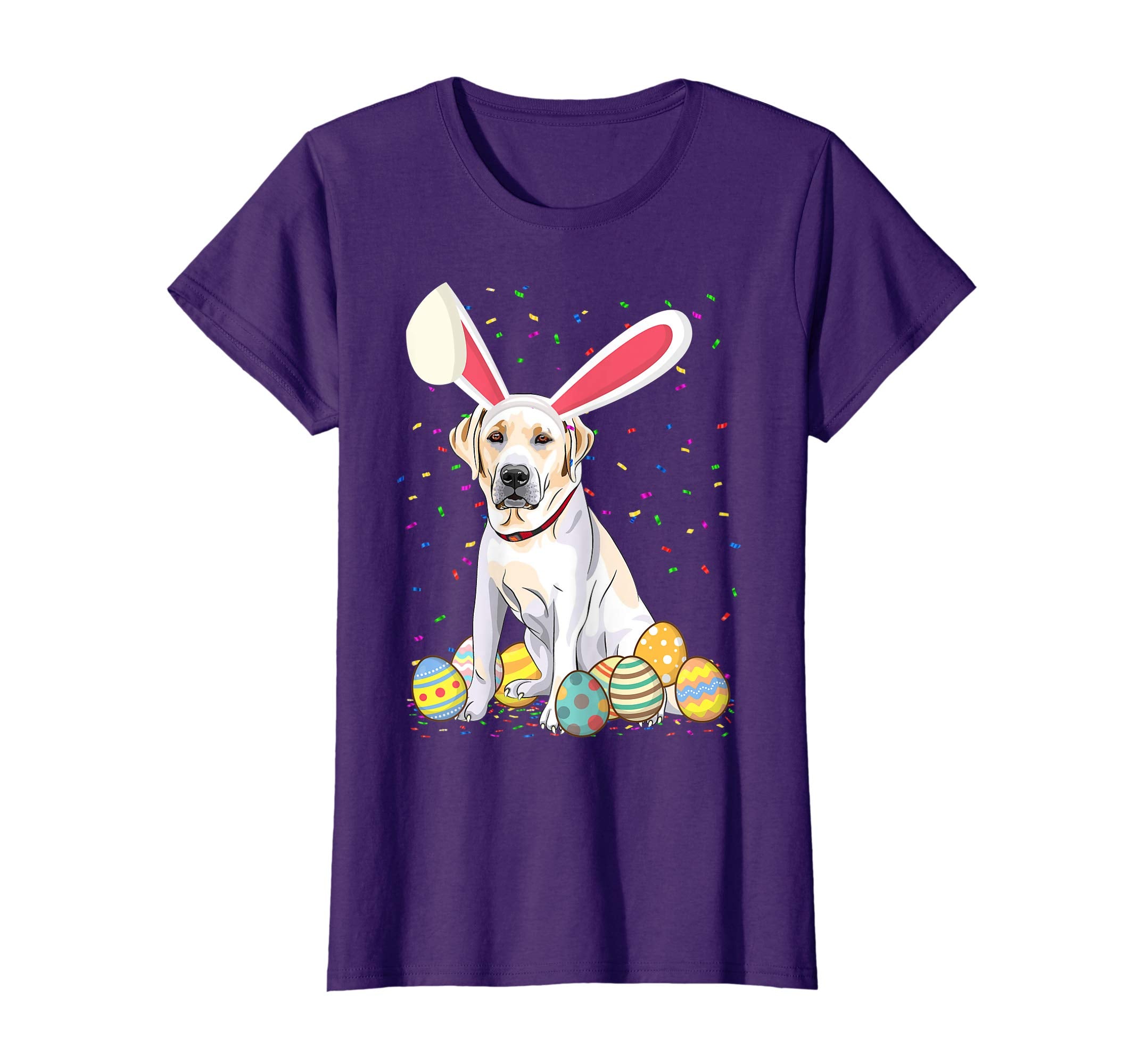 Labrador Dog Ear Easter Eggs Shirt Happy Easter Day Gift