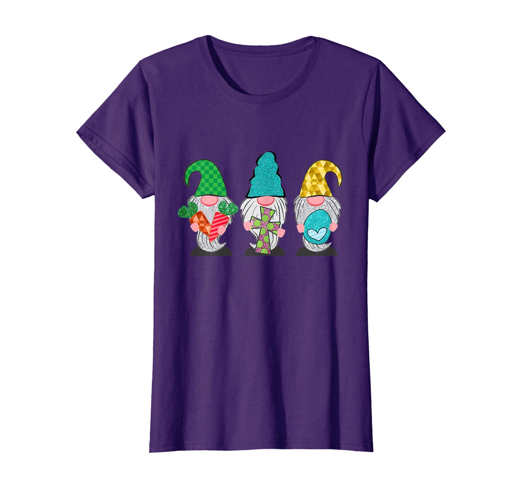 Three Gnome holding Easter egg funny shirt for men women kid
